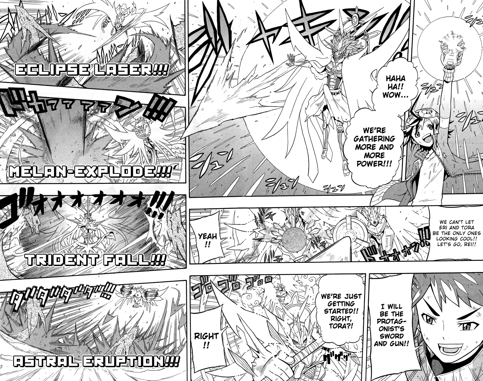 Digimon Universe: Appli Monsters Chapter 12 page 14 - Chapter 12: Gatch!! [END]