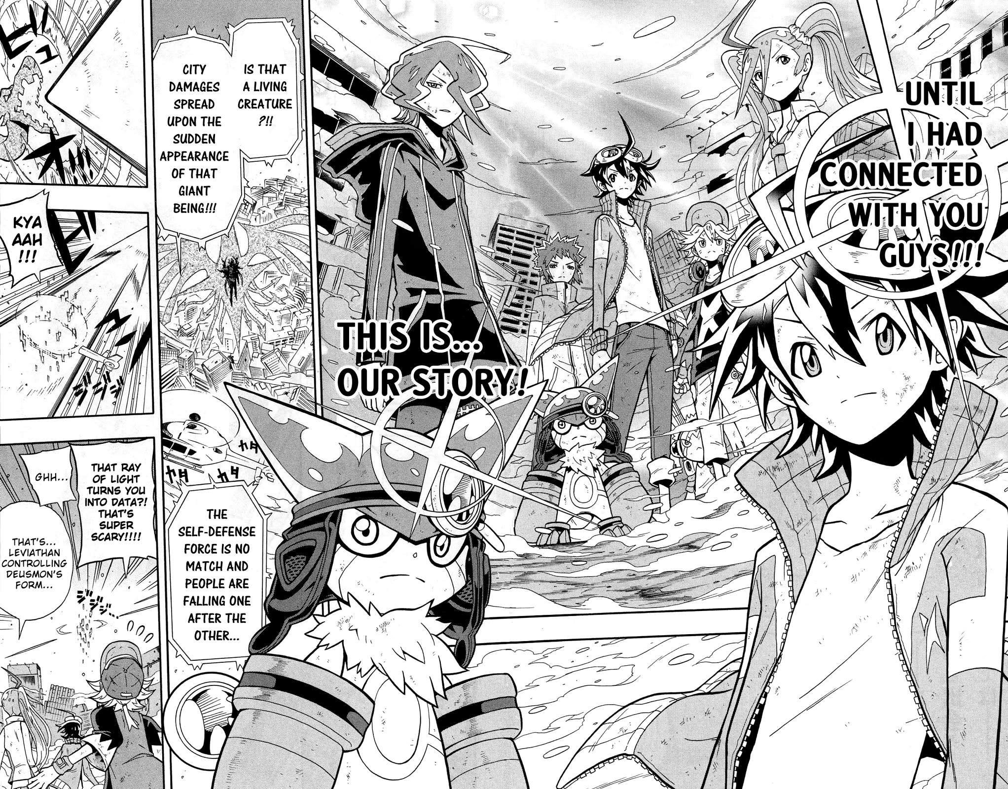 Digimon Universe: Appli Monsters Chapter 12 page 5 - Chapter 12: Gatch!! [END]