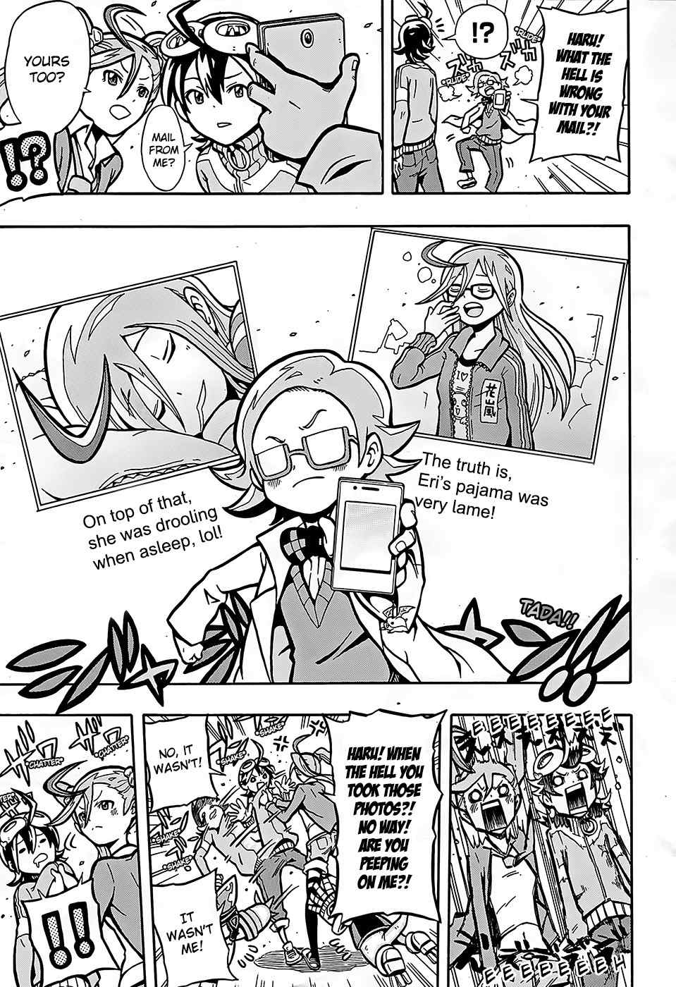 Digimon Universe: Appli Monsters Chapter 2 page 15 - Chapter 2: Determination Install!!