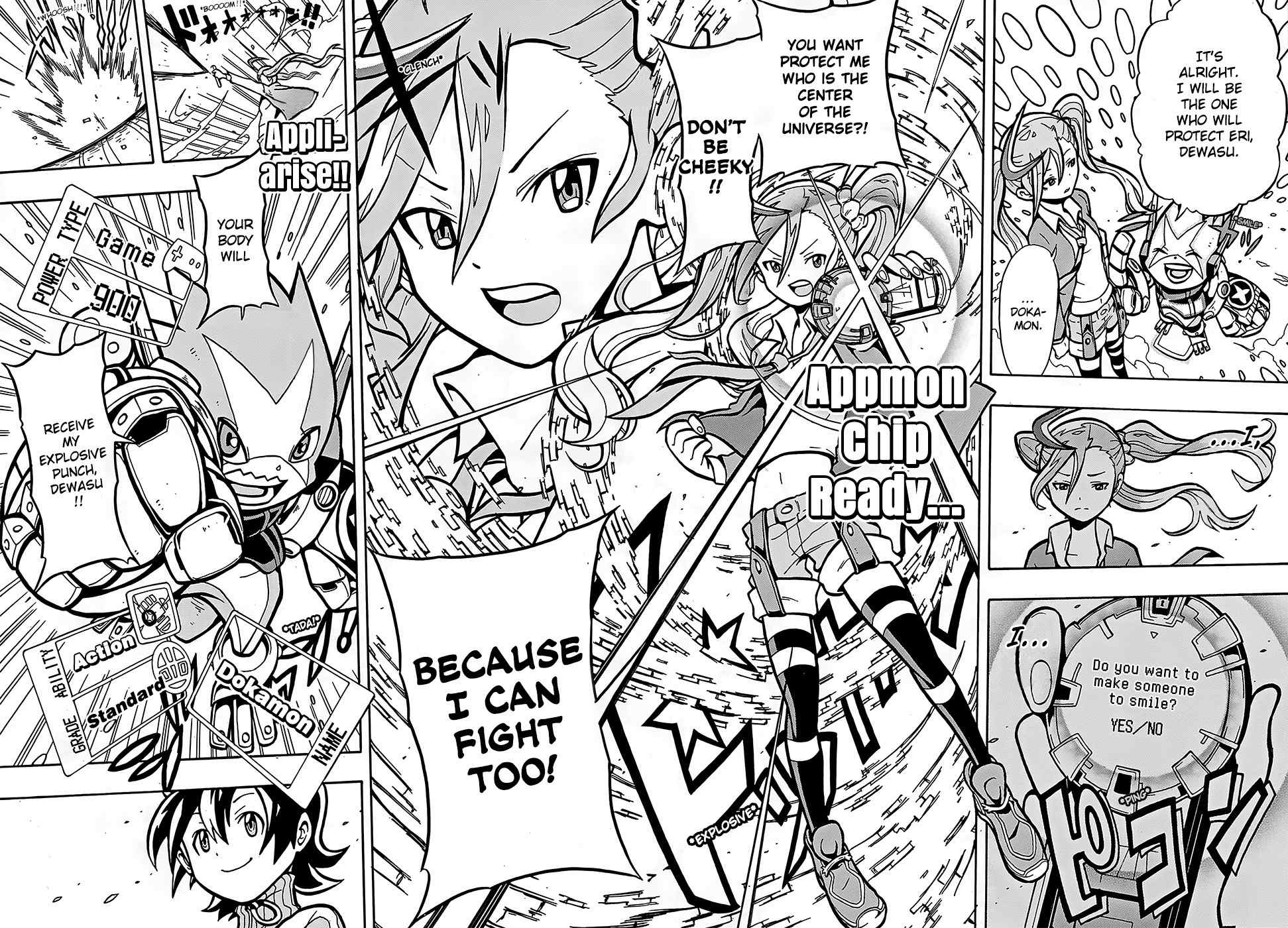 Digimon Universe: Appli Monsters Chapter 2 page 19 - Chapter 2: Determination Install!!