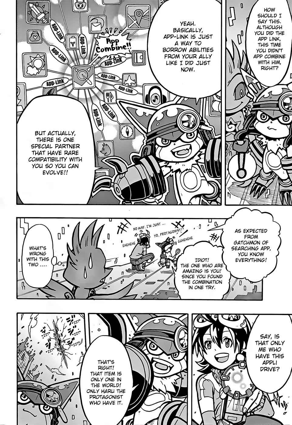 Digimon Universe: Appli Monsters Chapter 2 page 3 - Chapter 2: Determination Install!!