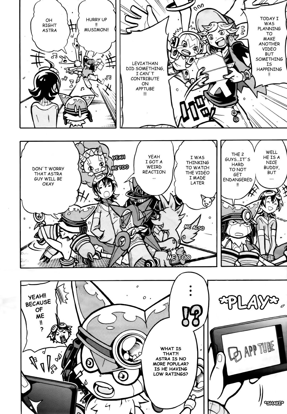 Digimon Universe: Appli Monsters Chapter 3 page 11 - Chapter 3: Link!!