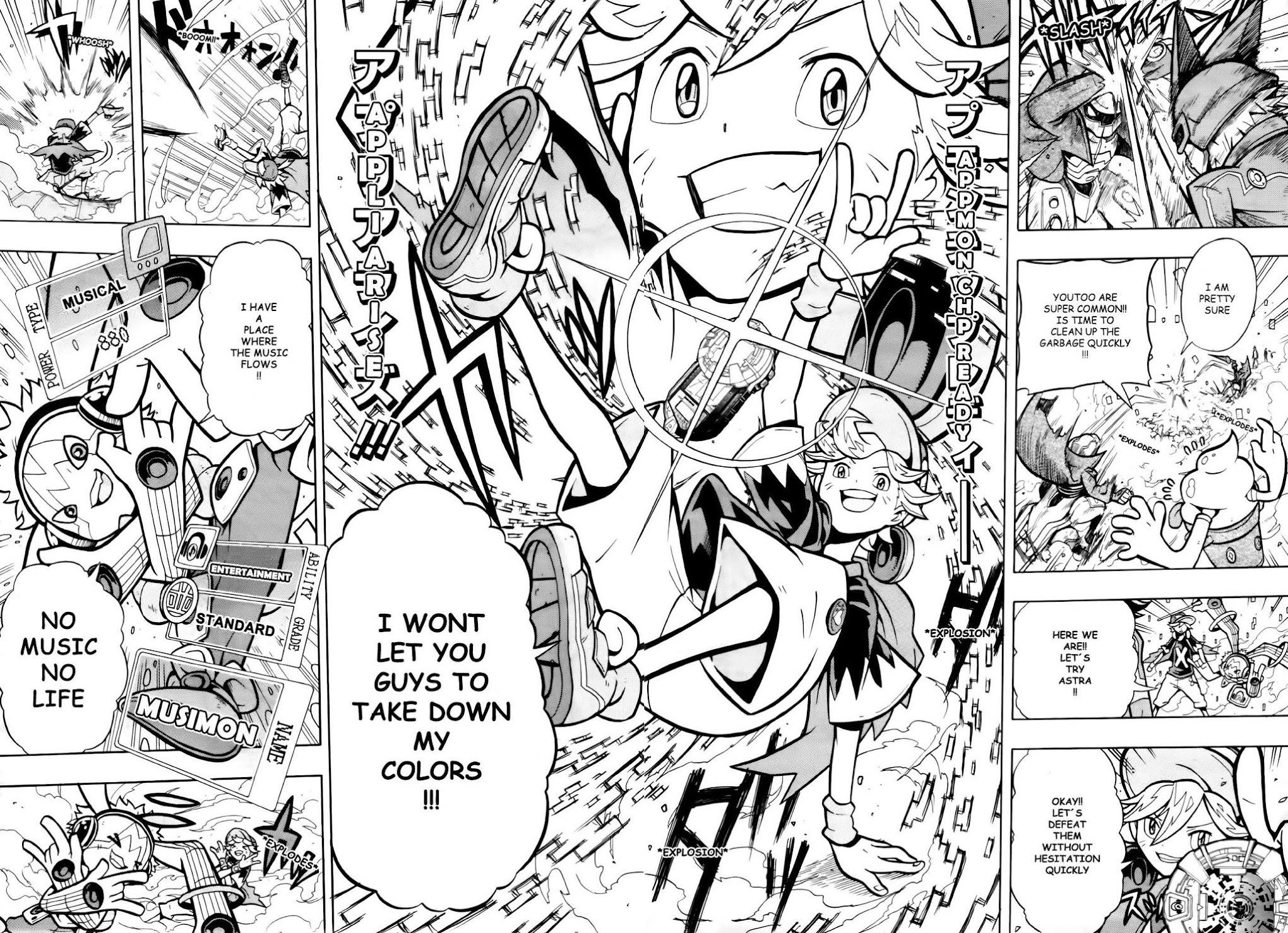Digimon Universe: Appli Monsters Chapter 3 page 14 - Chapter 3: Link!!