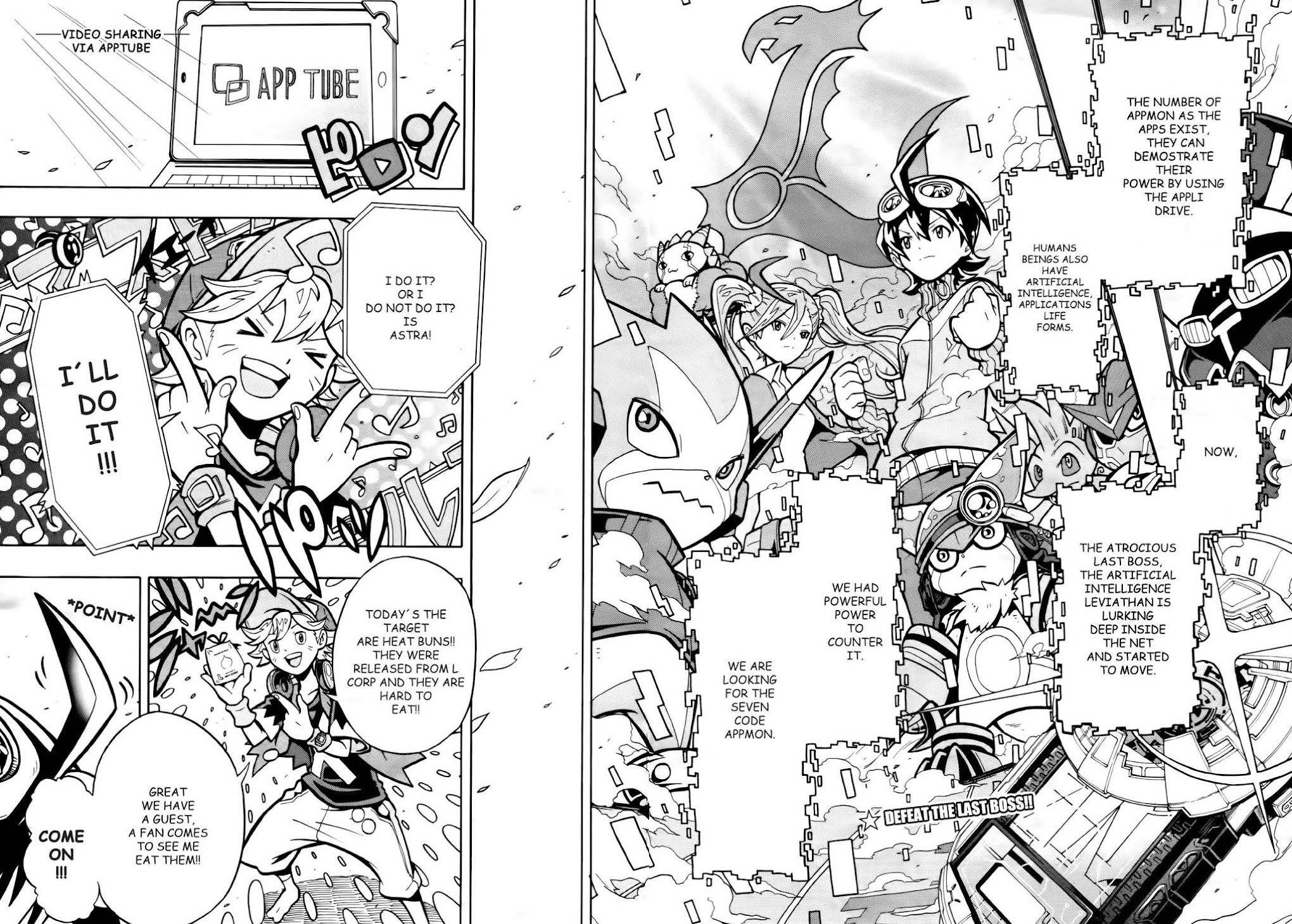 Digimon Universe: Appli Monsters Chapter 3 page 2 - Chapter 3: Link!!