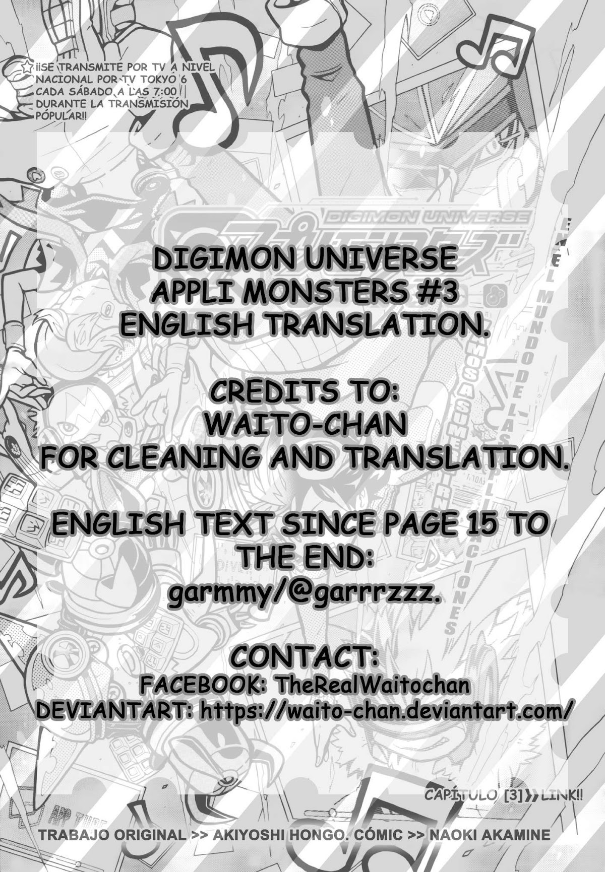 Digimon Universe: Appli Monsters Chapter 3 page 22 - Chapter 3: Link!!