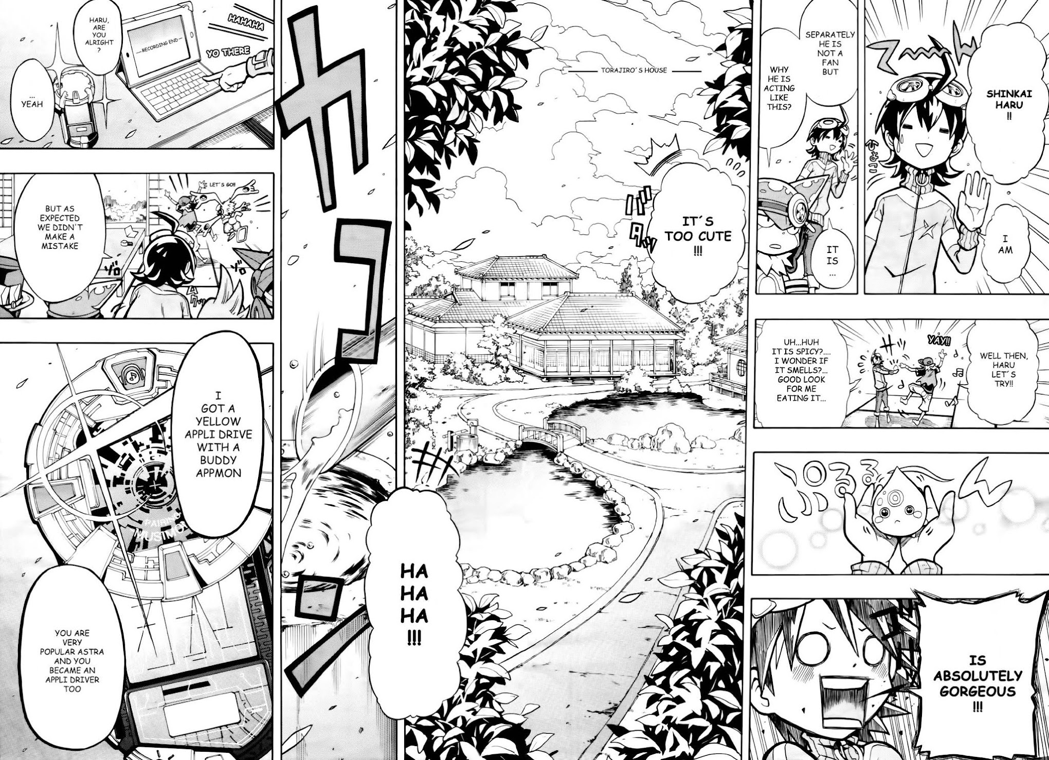 Digimon Universe: Appli Monsters Chapter 3 page 3 - Chapter 3: Link!!