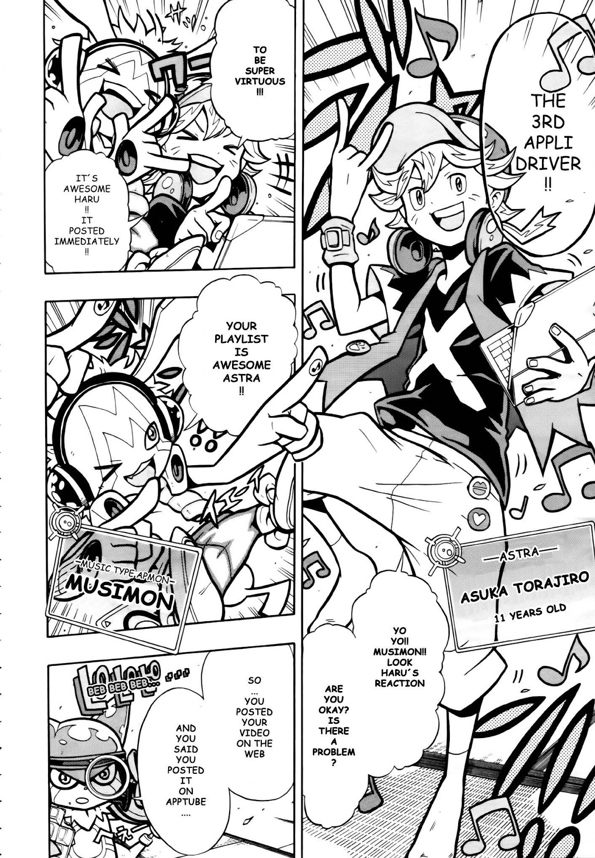 Digimon Universe: Appli Monsters Chapter 3 page 4 - Chapter 3: Link!!