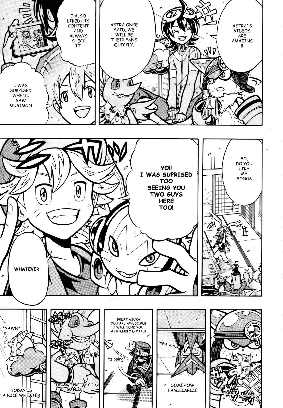 Digimon Universe: Appli Monsters Chapter 3 page 5 - Chapter 3: Link!!
