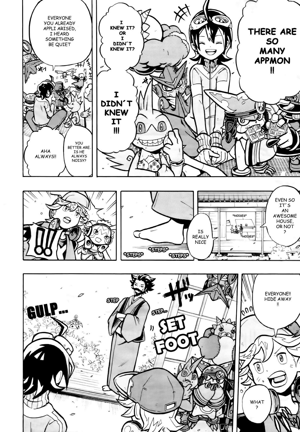 Digimon Universe: Appli Monsters Chapter 3 page 6 - Chapter 3: Link!!