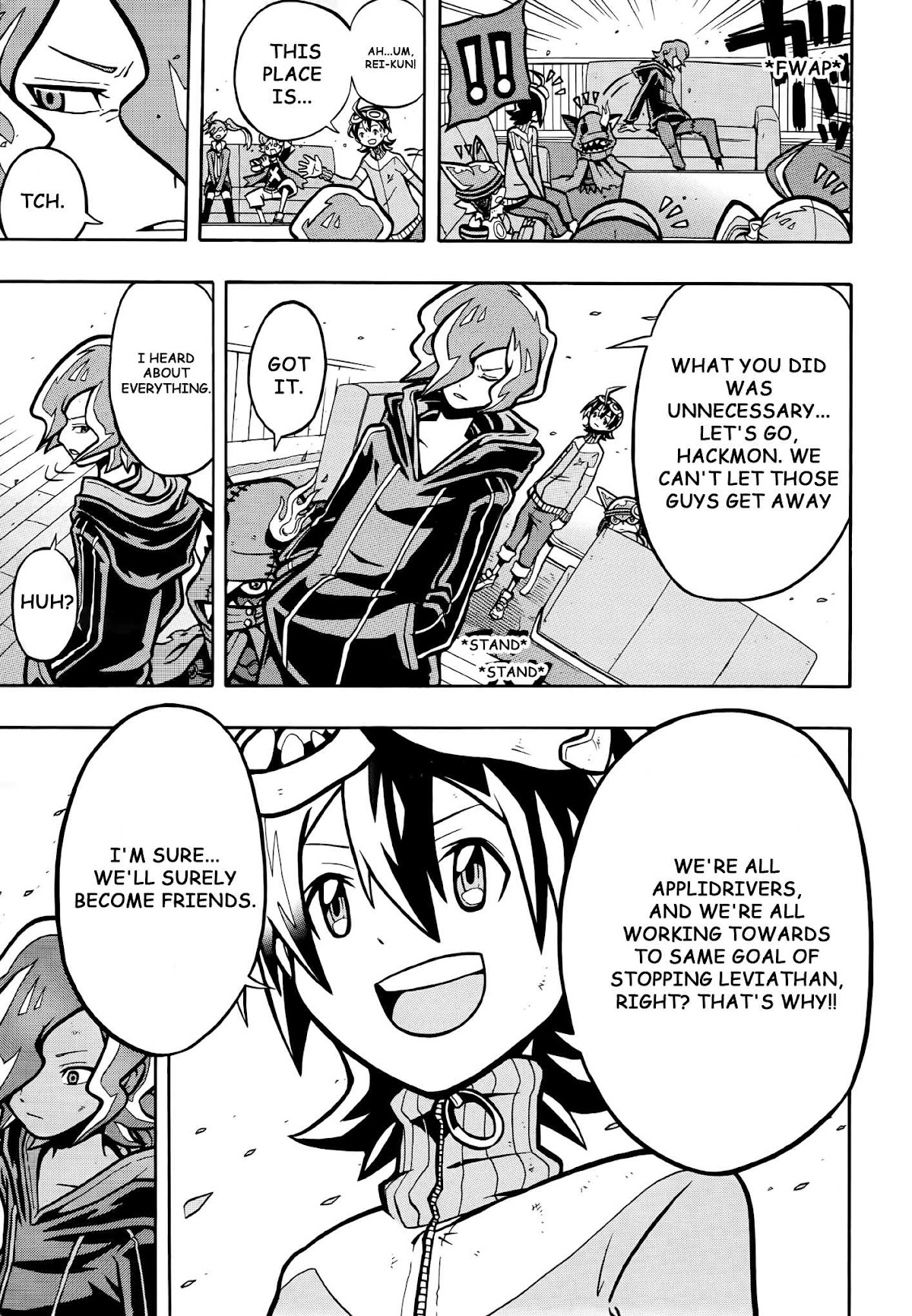 Digimon Universe: Appli Monsters Chapter 4 page 21 - Chapter 4: L's Assassin!