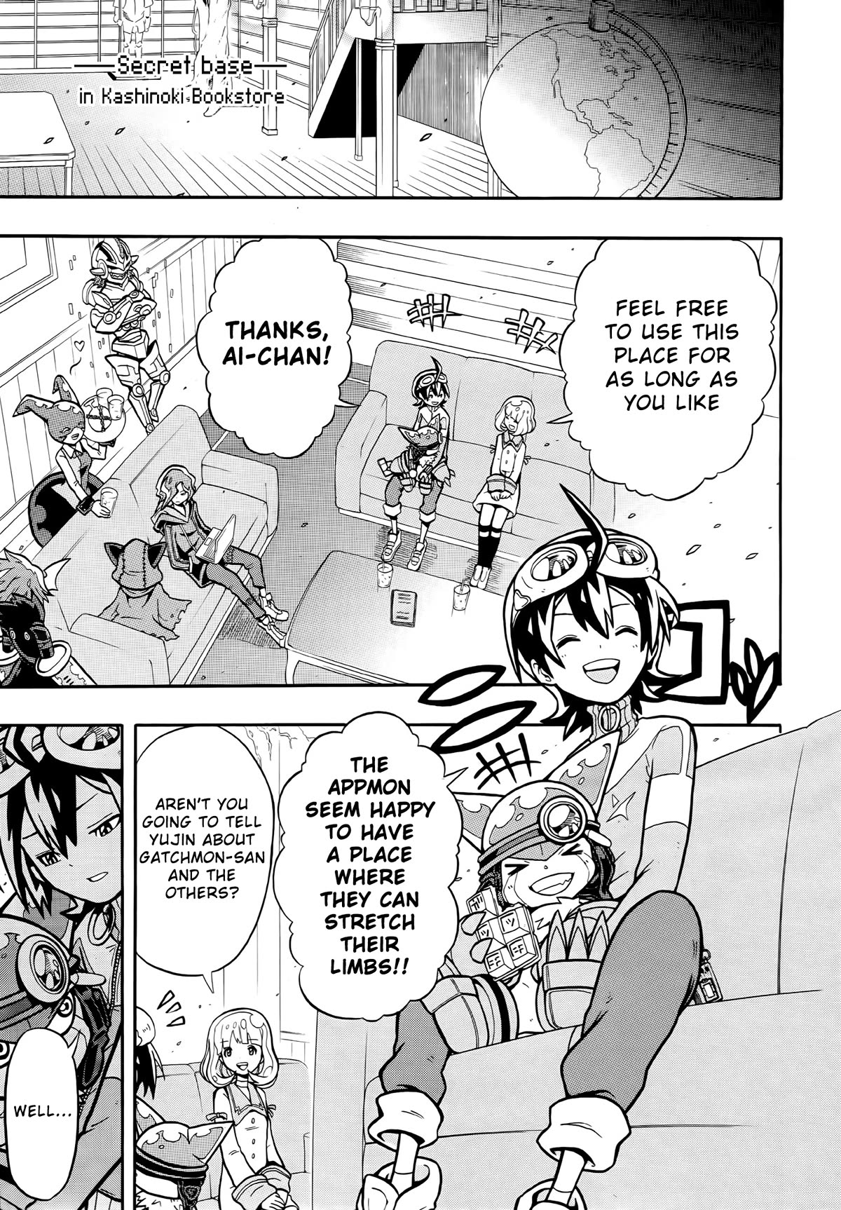 Digimon Universe: Appli Monsters Chapter 6 page 6 - Chapter 6: Minerva And Leviathan!!