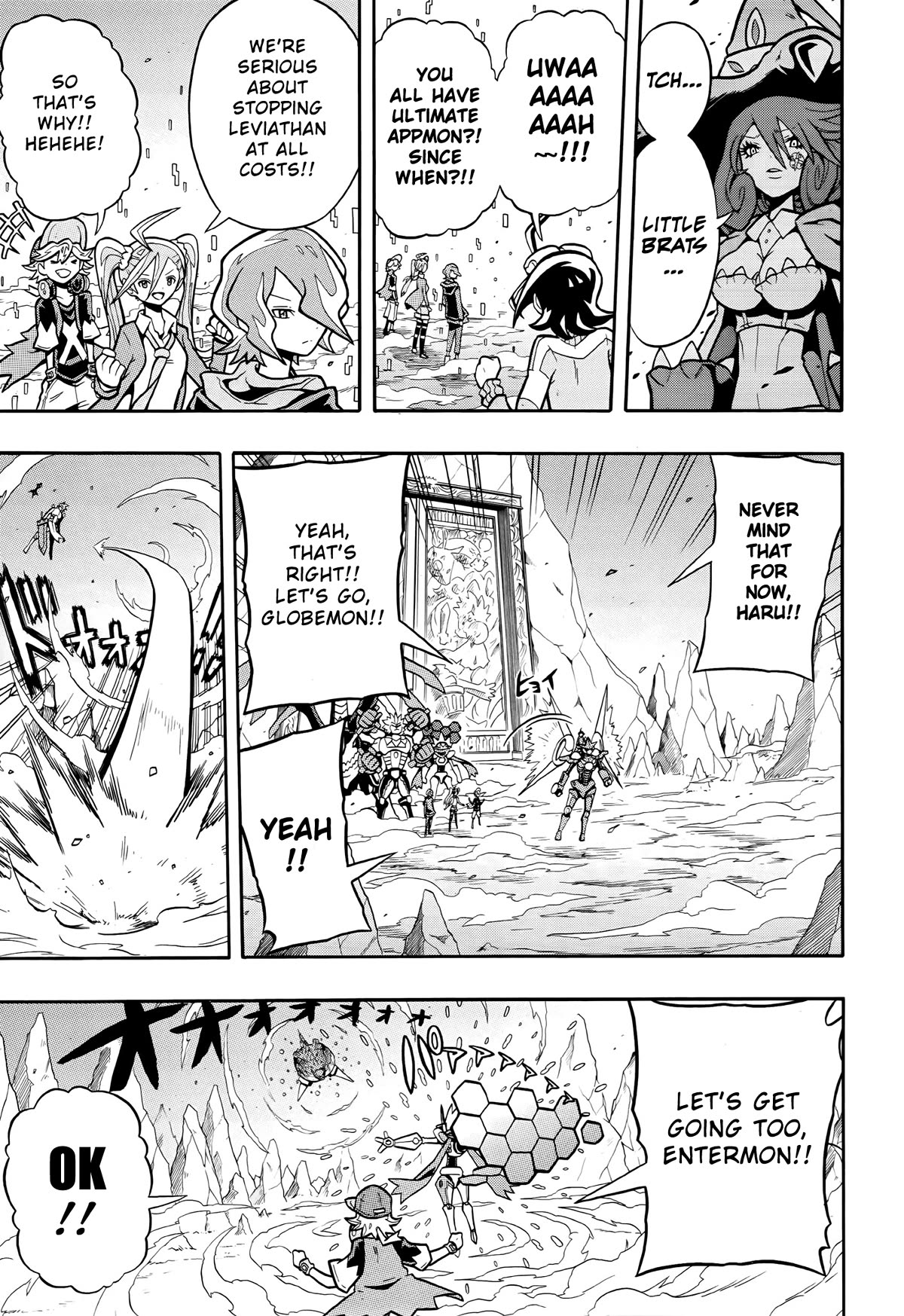 Digimon Universe: Appli Monsters Chapter 7 page 13 - Chapter 7: Hand of Evil!!