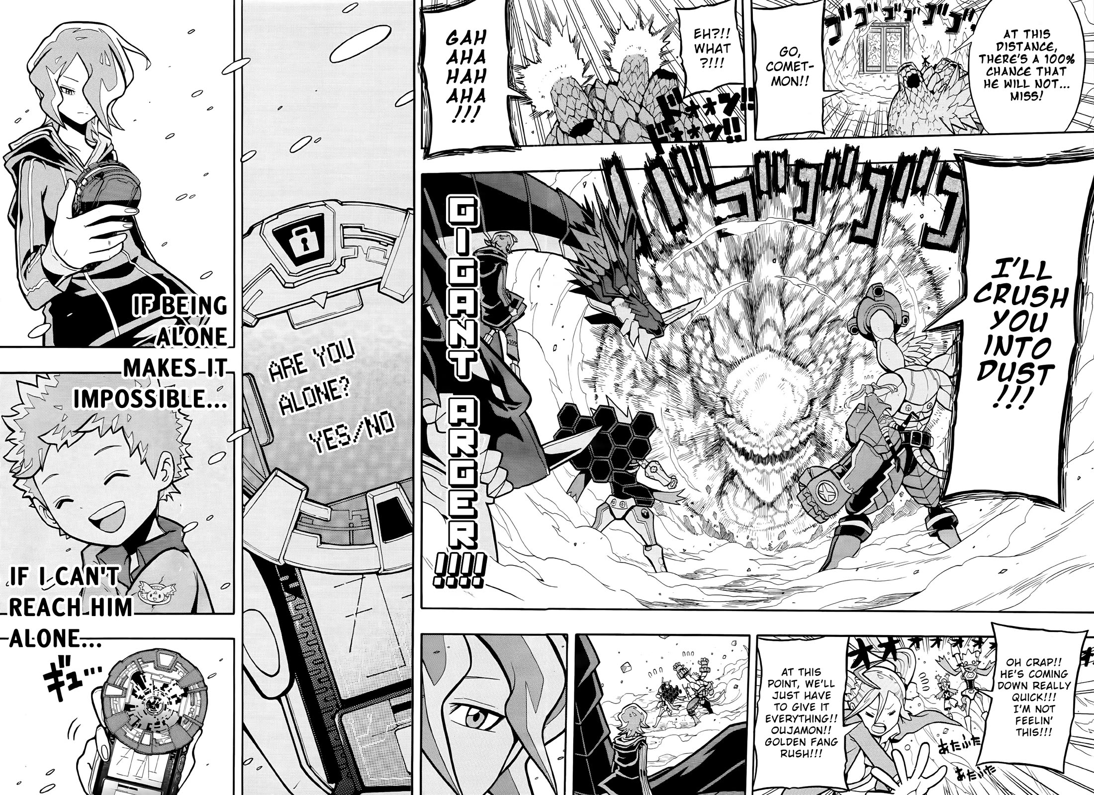 Digimon Universe: Appli Monsters Chapter 7 page 17 - Chapter 7: Hand of Evil!!