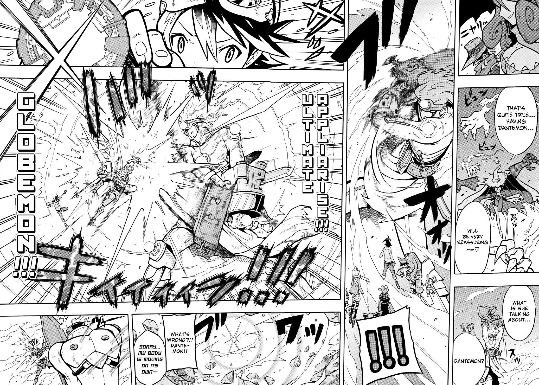 Digimon Universe: Appli Monsters Chapter 7 page 8 - Chapter 7: Hand of Evil!!