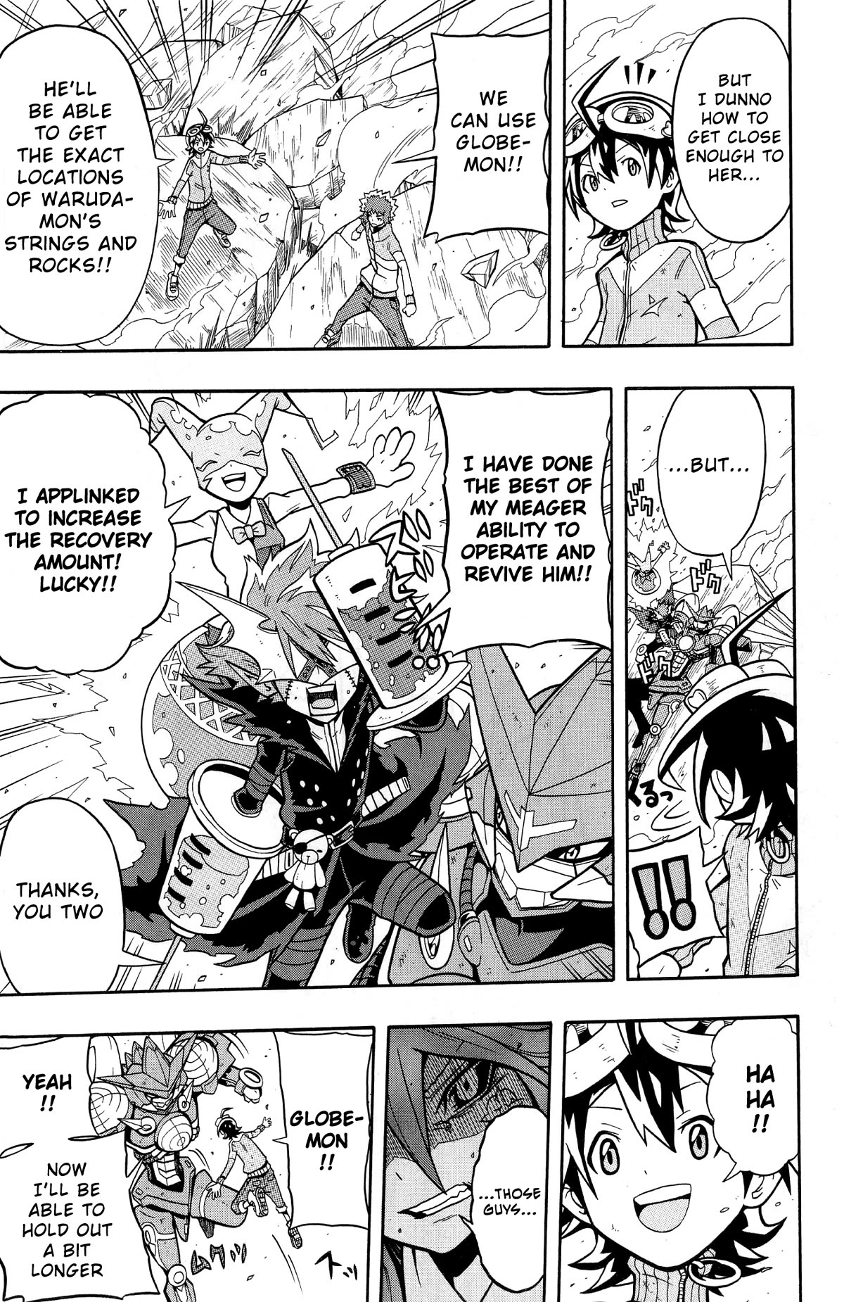 Digimon Universe: Appli Monsters Chapter 8 page 13 - Chapter 8: Friendship Update!!