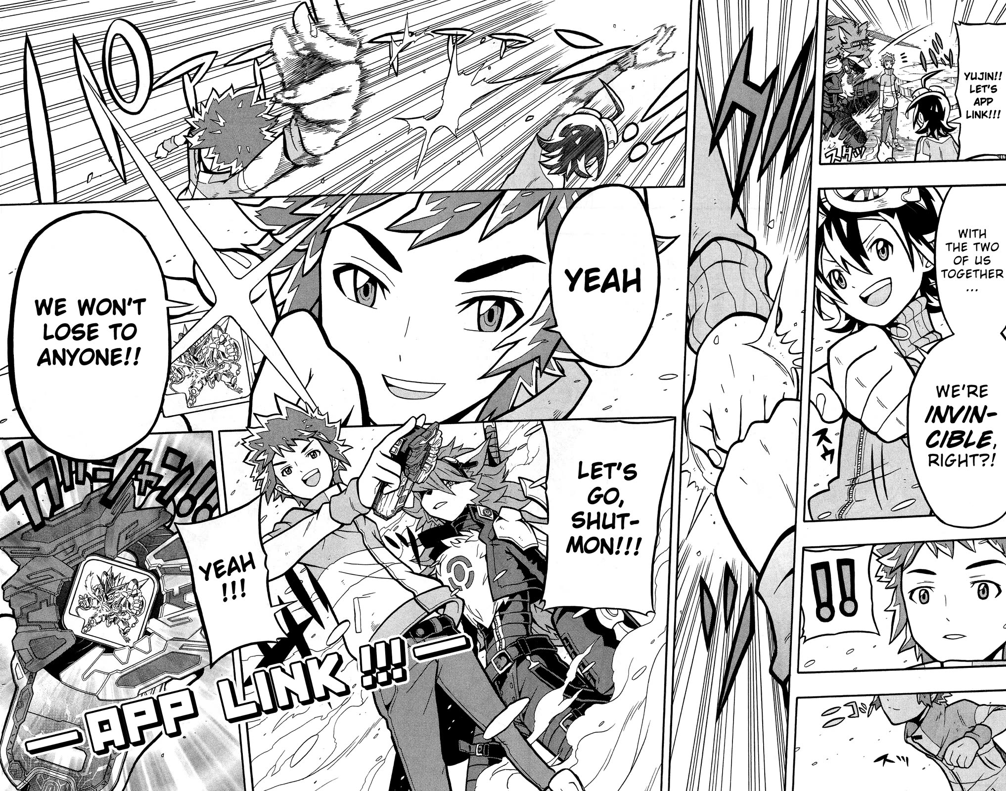 Digimon Universe: Appli Monsters Chapter 8 page 14 - Chapter 8: Friendship Update!!