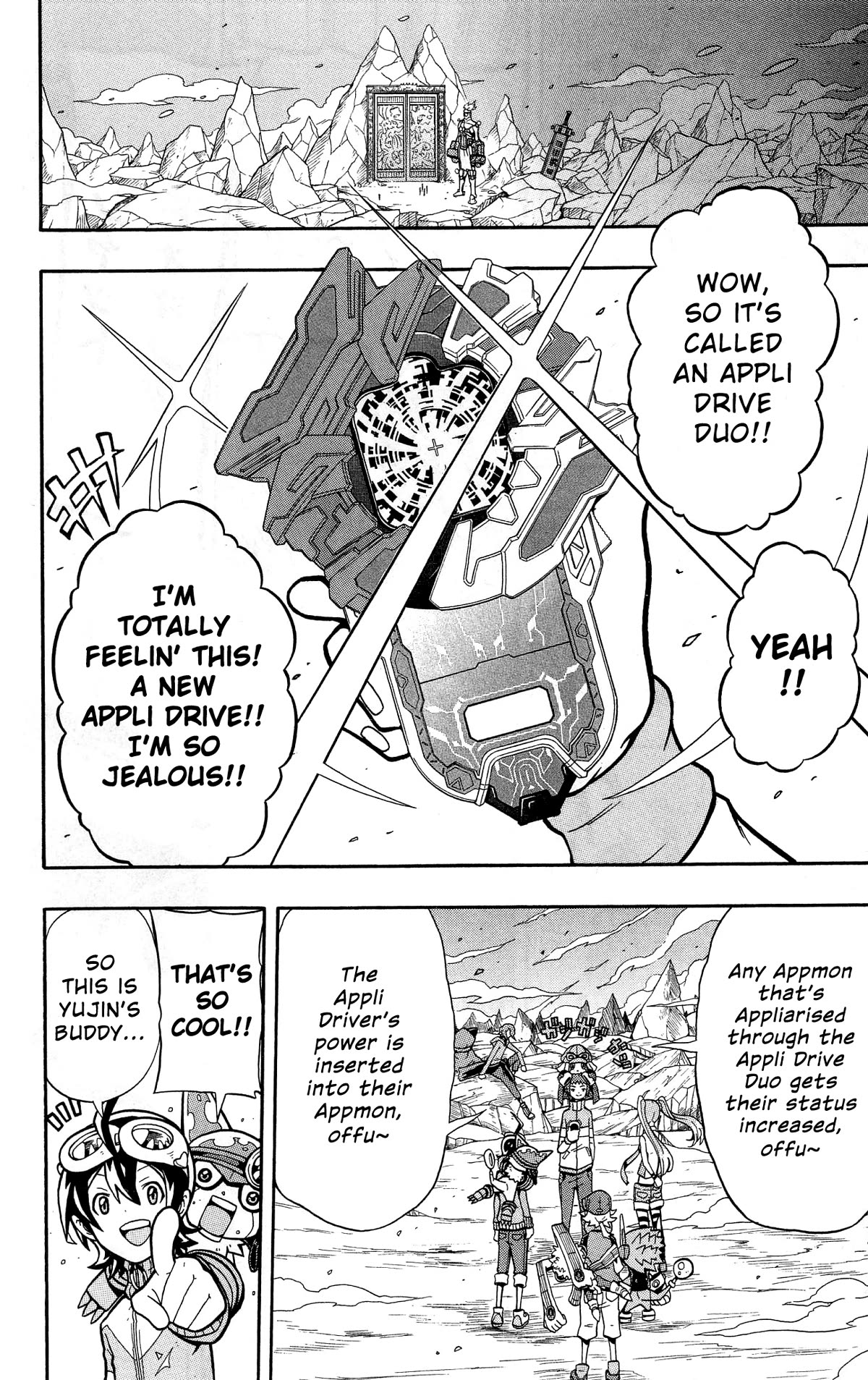 Digimon Universe: Appli Monsters Chapter 8 page 18 - Chapter 8: Friendship Update!!