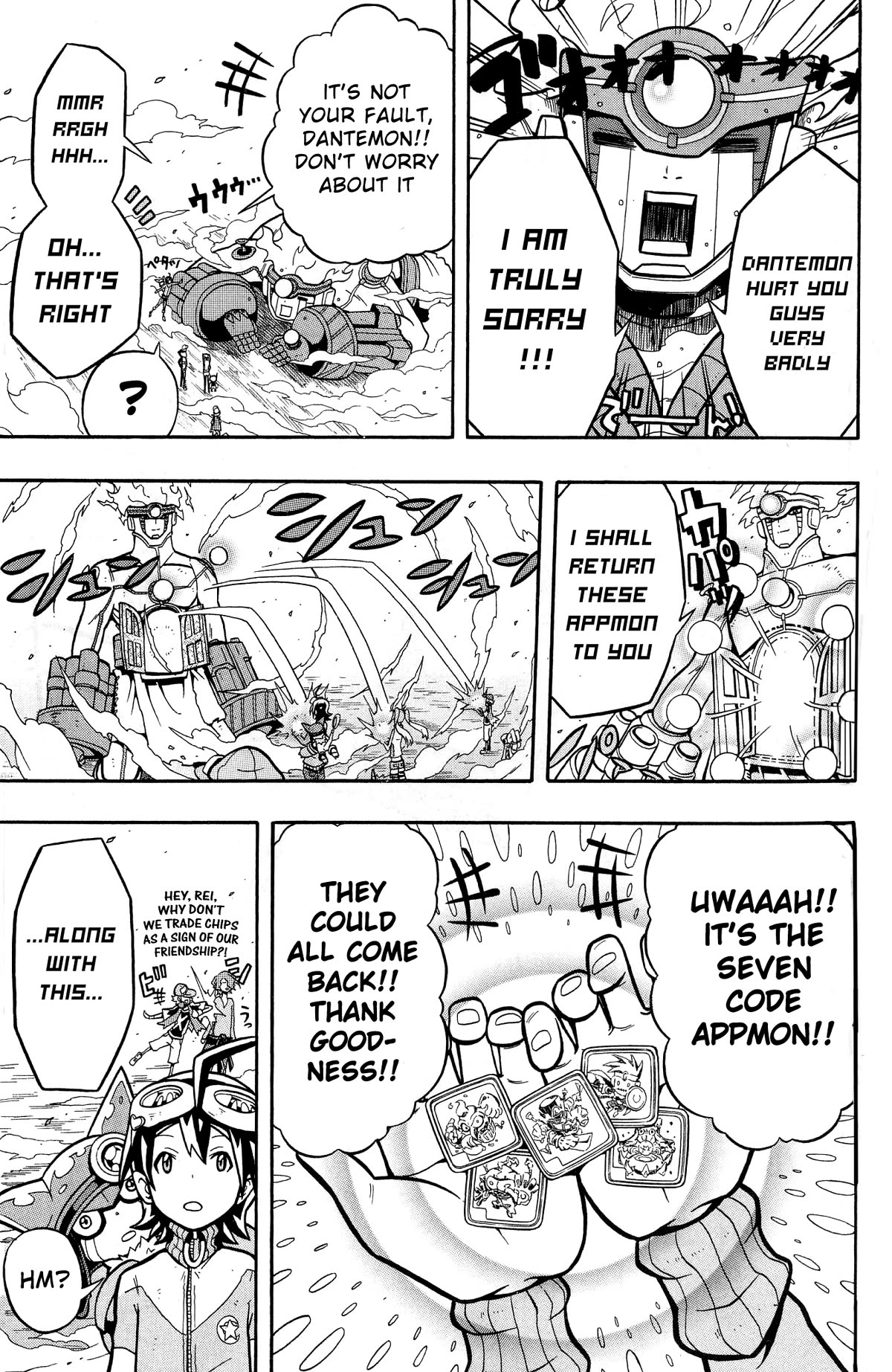 Digimon Universe: Appli Monsters Chapter 8 page 21 - Chapter 8: Friendship Update!!