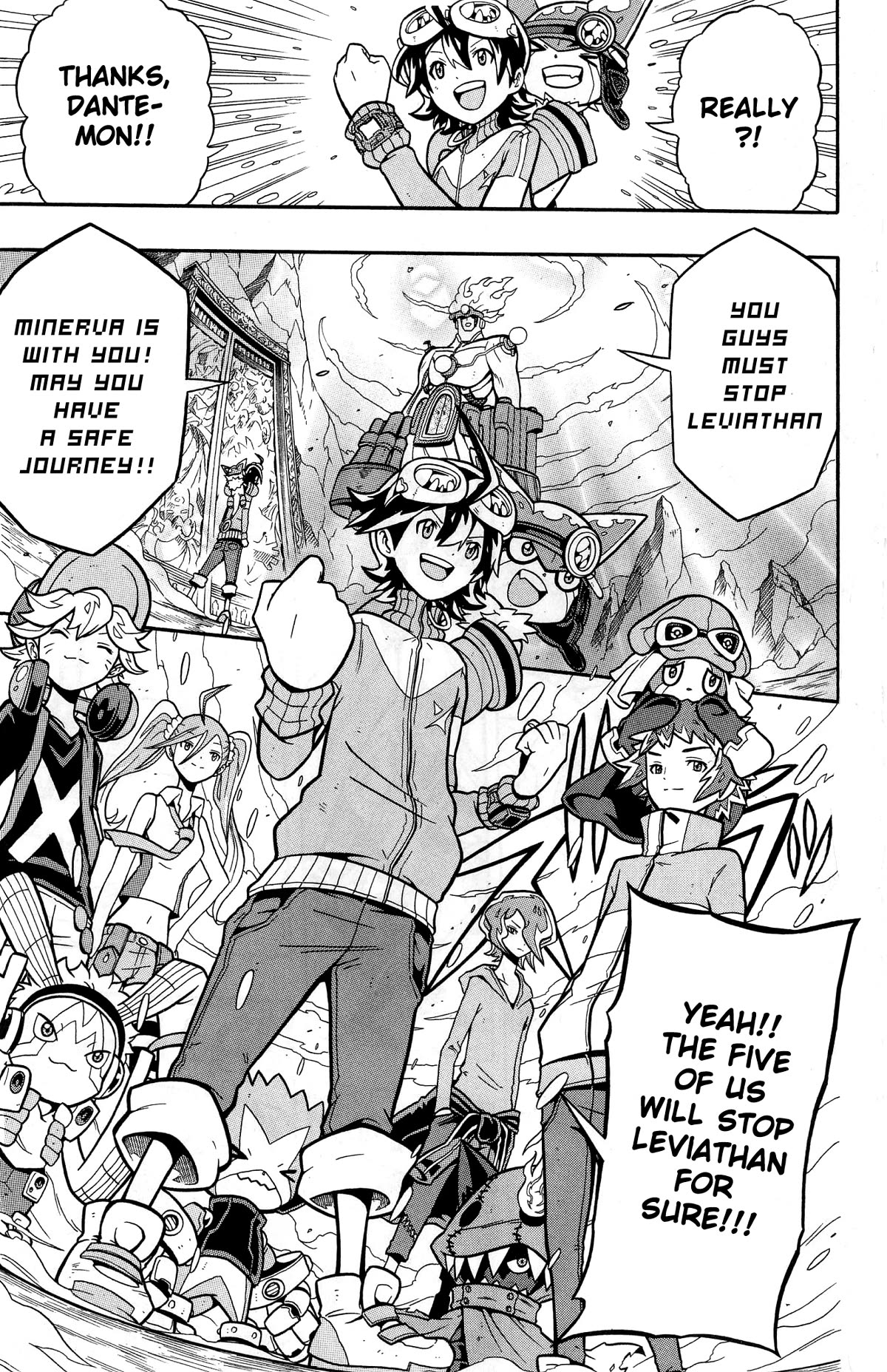 Digimon Universe: Appli Monsters Chapter 8 page 23 - Chapter 8: Friendship Update!!