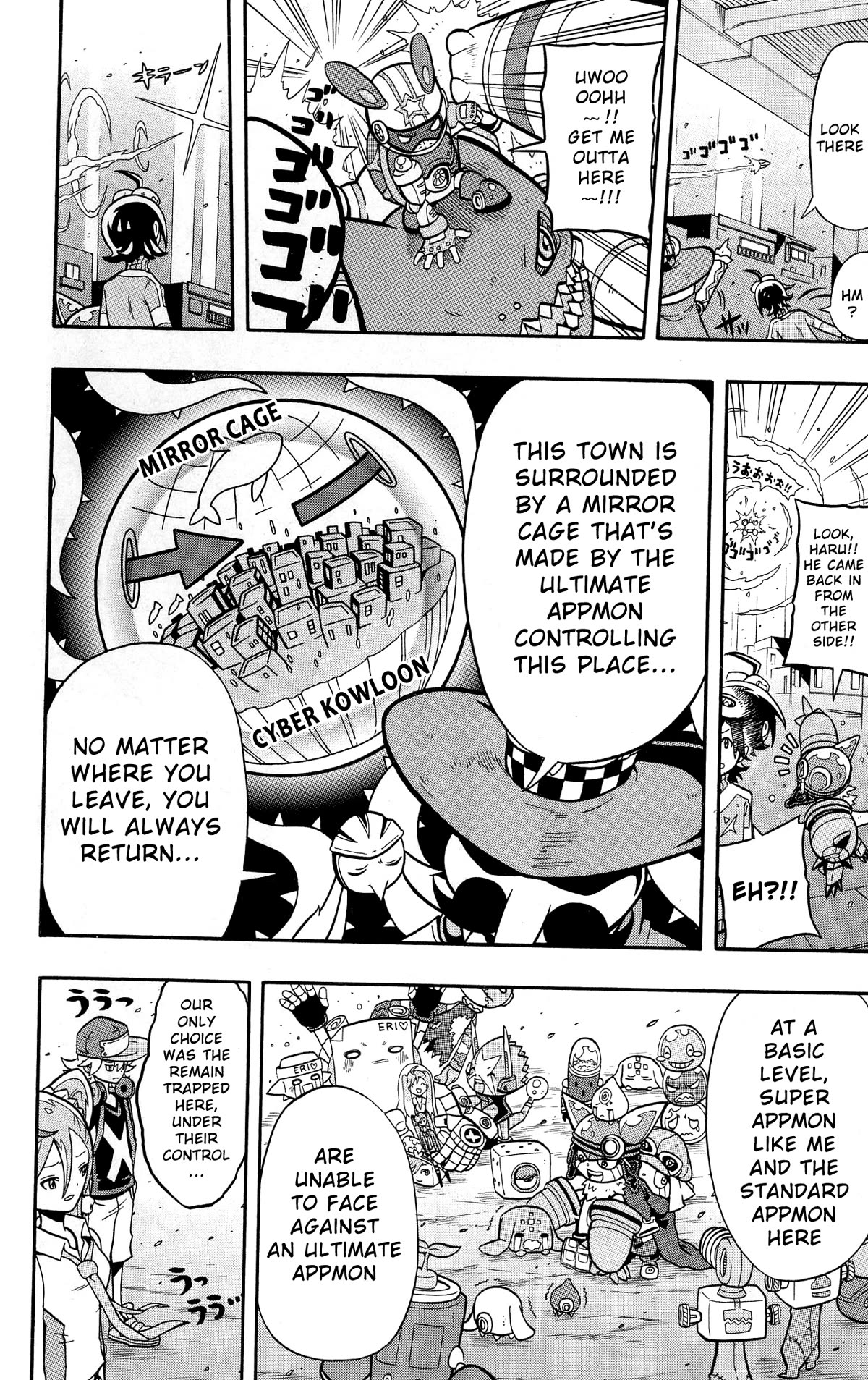 Digimon Universe: Appli Monsters Chapter 9 page 10 - Chapter 9: Cage!!