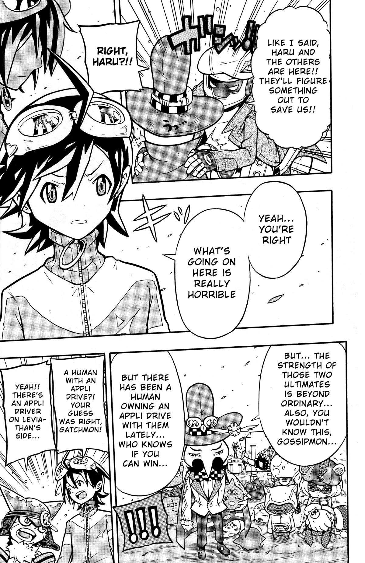 Digimon Universe: Appli Monsters Chapter 9 page 11 - Chapter 9: Cage!!