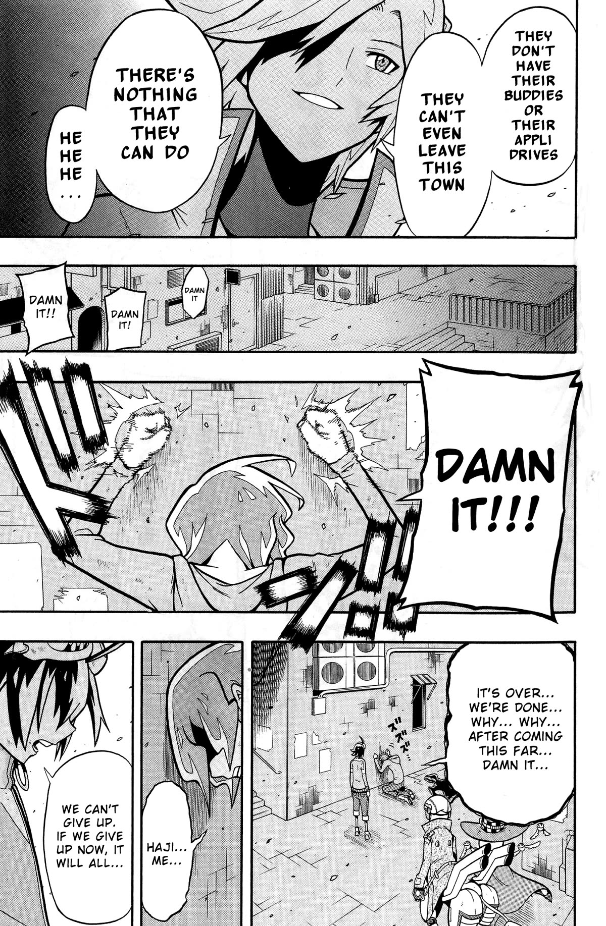 Digimon Universe: Appli Monsters Chapter 9 page 22 - Chapter 9: Cage!!