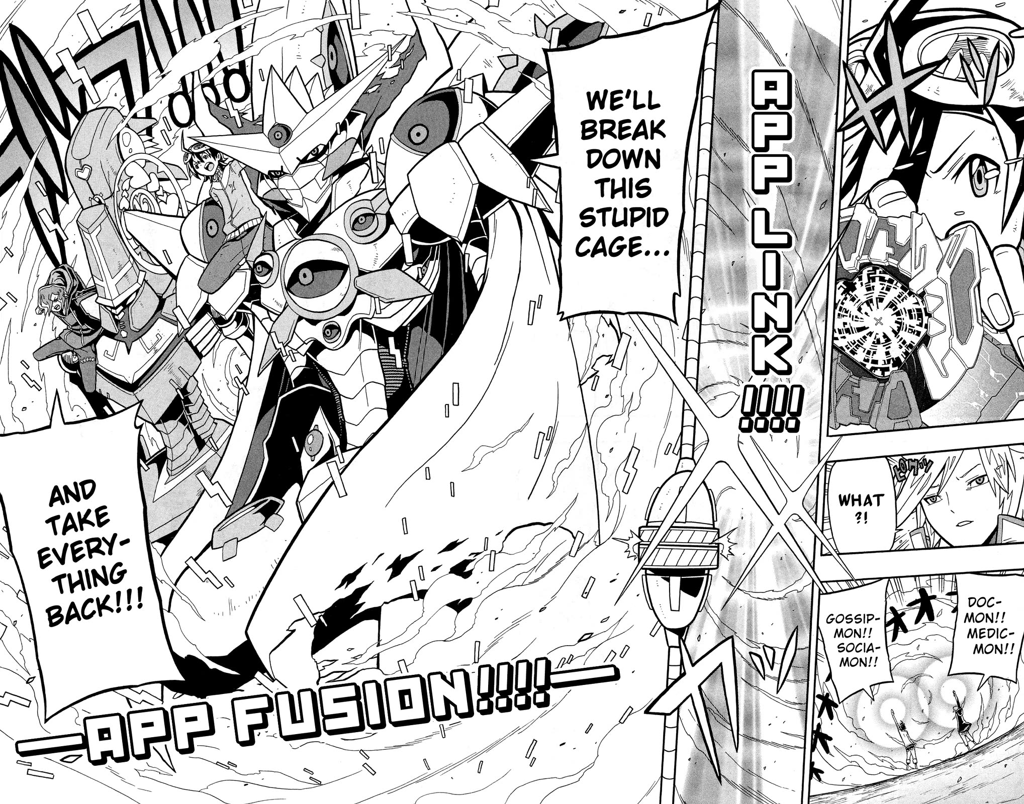 Digimon Universe: Appli Monsters Chapter 9 page 26 - Chapter 9: Cage!!