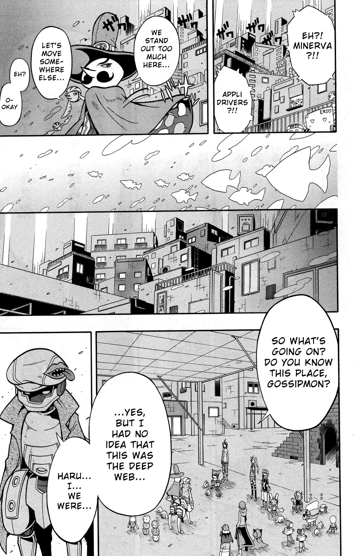 Digimon Universe: Appli Monsters Chapter 9 page 8 - Chapter 9: Cage!!