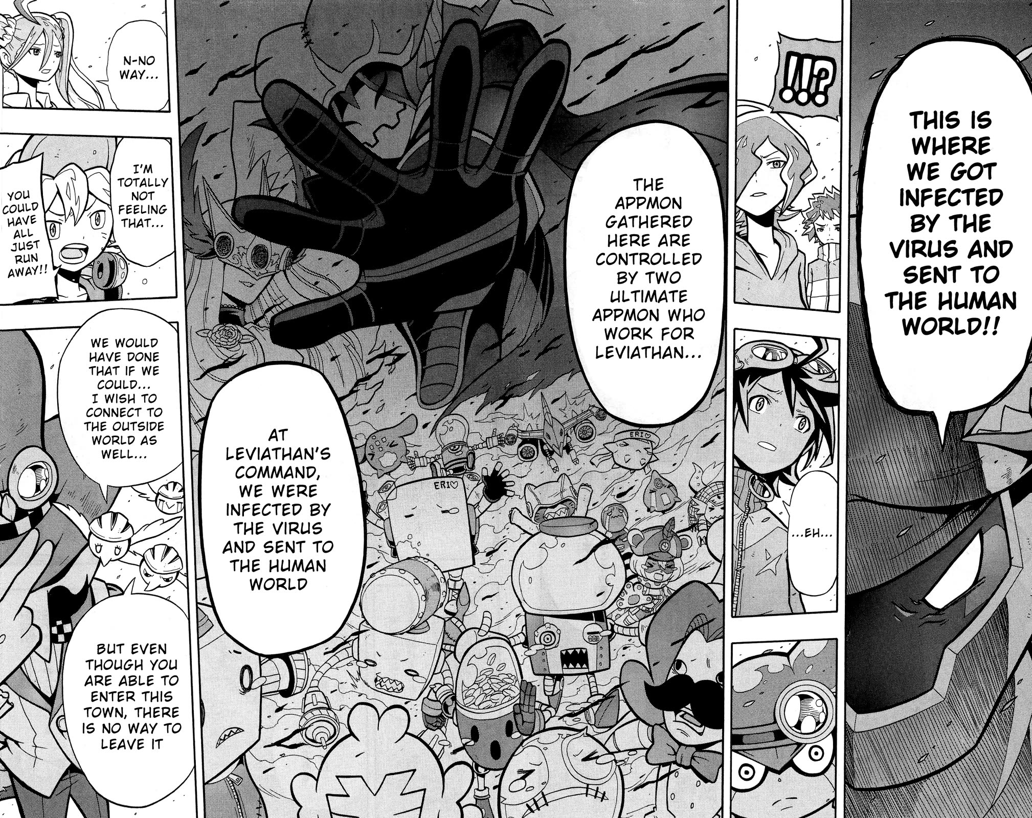 Digimon Universe: Appli Monsters Chapter 9 page 9 - Chapter 9: Cage!!