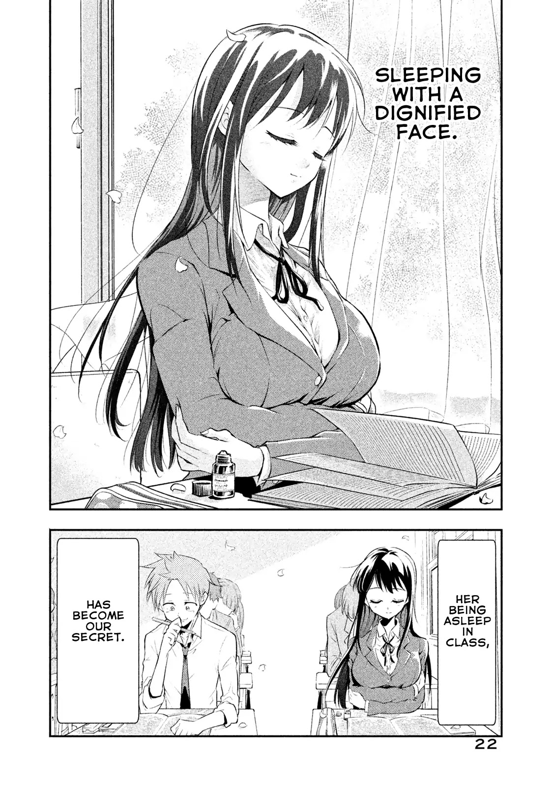 Dignified asleep SAEKI Chapter 1 page 24 - Chapter 1: A Dignified Sleeping Face