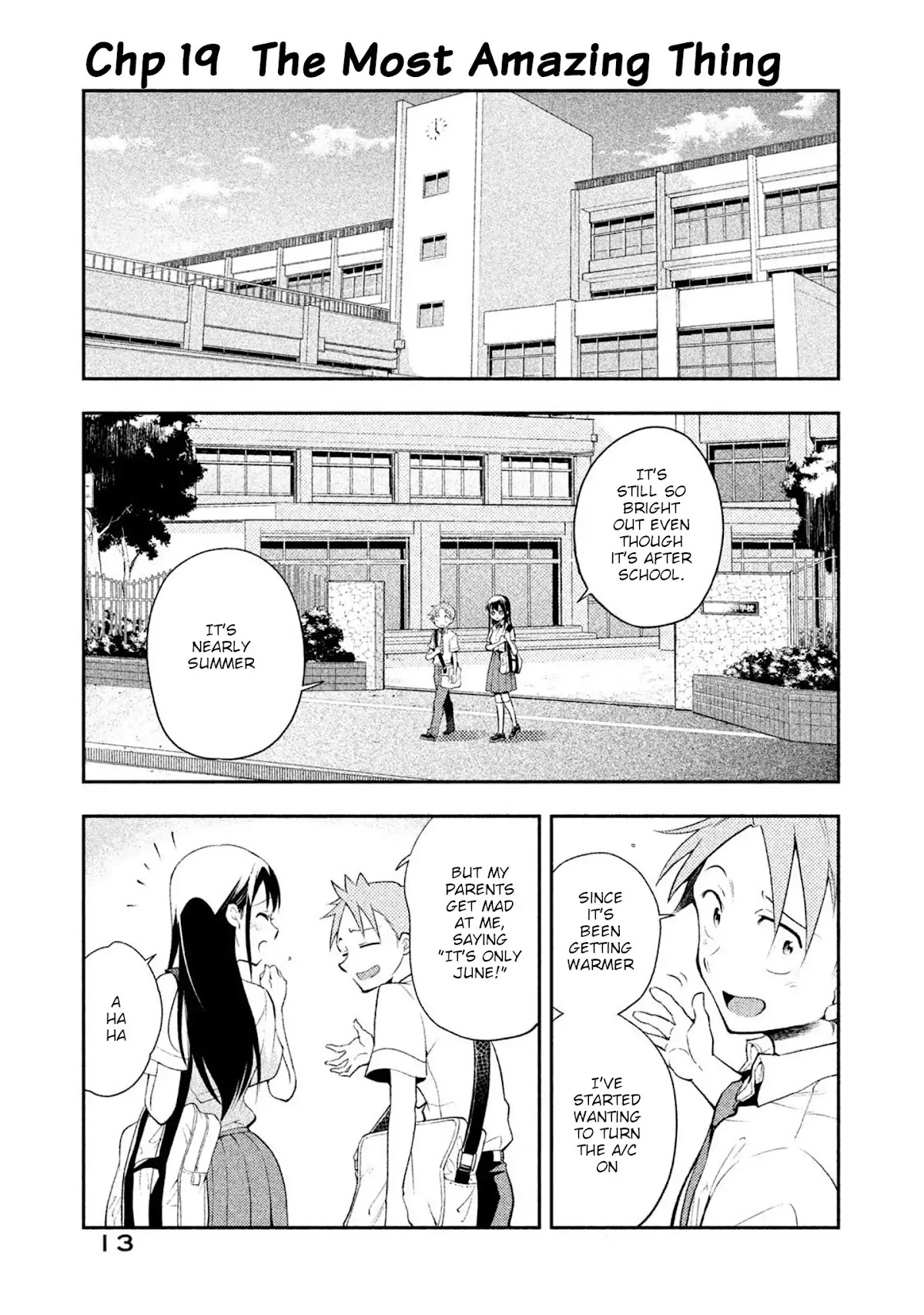 Dignified asleep SAEKI Chapter 19 page 1 - Chapter 19: The Most Amazing Thing