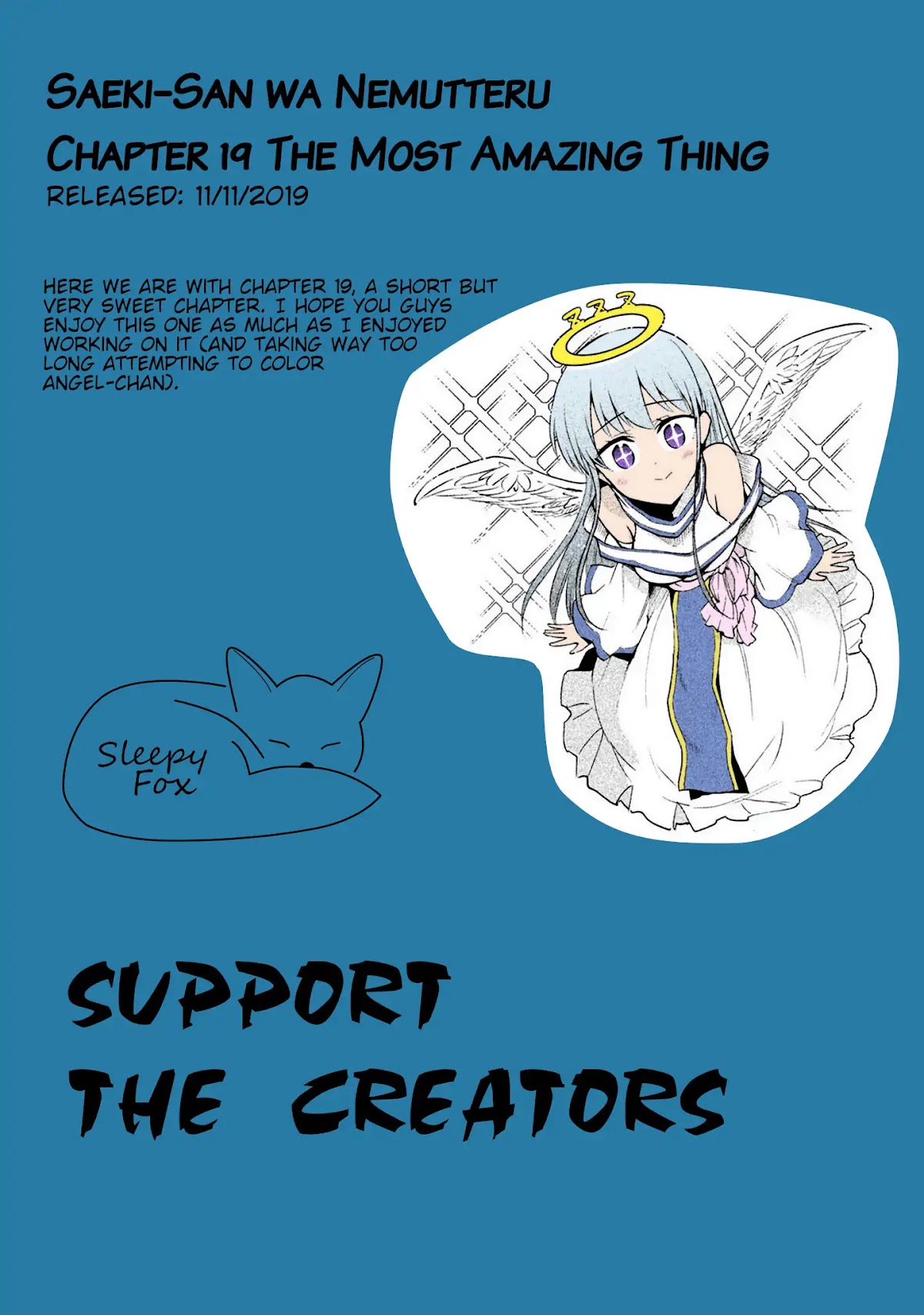 Dignified asleep SAEKI Chapter 19 page 11 - Chapter 19: The Most Amazing Thing