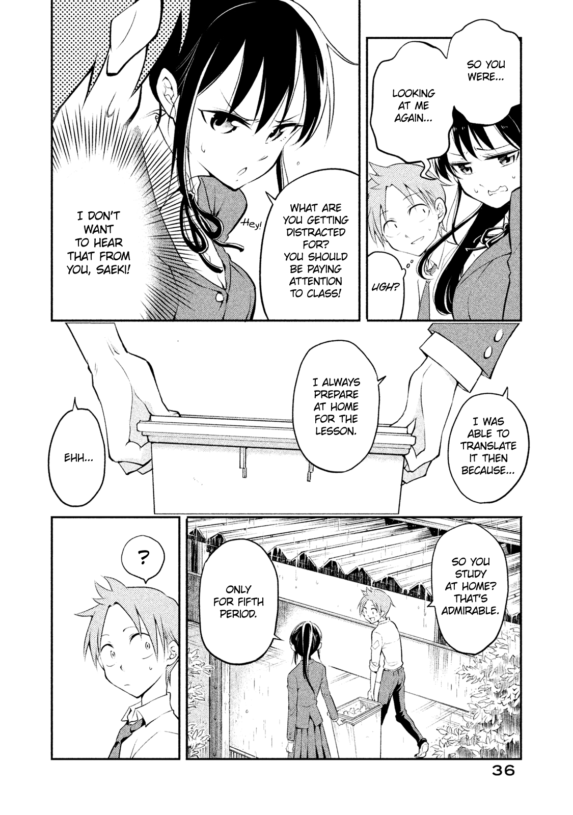 Dignified asleep SAEKI Chapter 2 page 12 - Chapter 2: Fifth Period's Trap