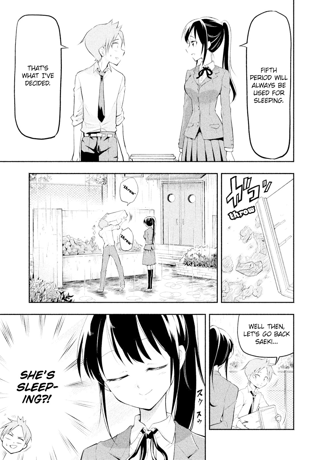 Dignified asleep SAEKI Chapter 2 page 13 - Chapter 2: Fifth Period's Trap