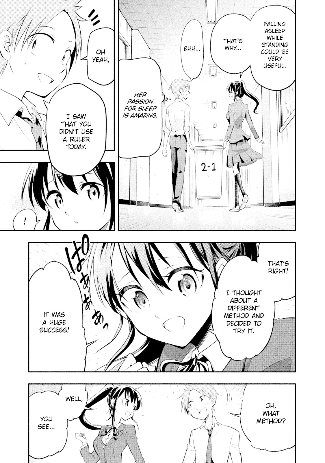 Dignified asleep SAEKI Chapter 2 page 15 - Chapter 2: Fifth Period's Trap