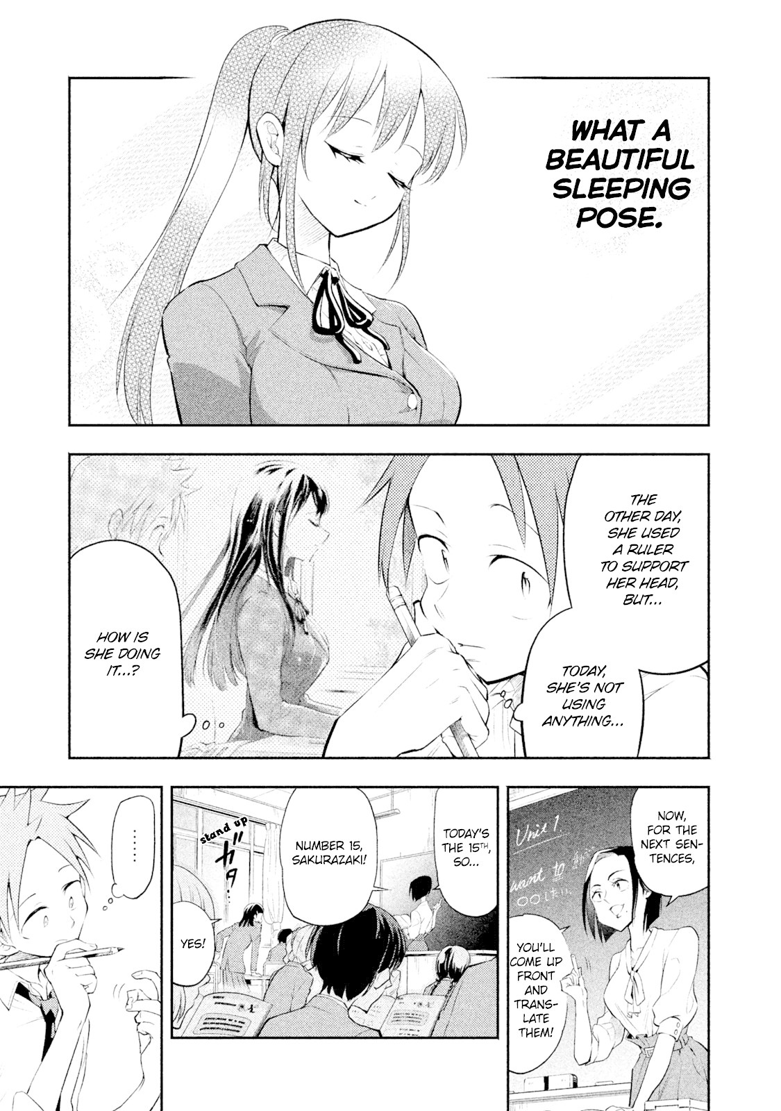 Dignified asleep SAEKI Chapter 2 page 3 - Chapter 2: Fifth Period's Trap