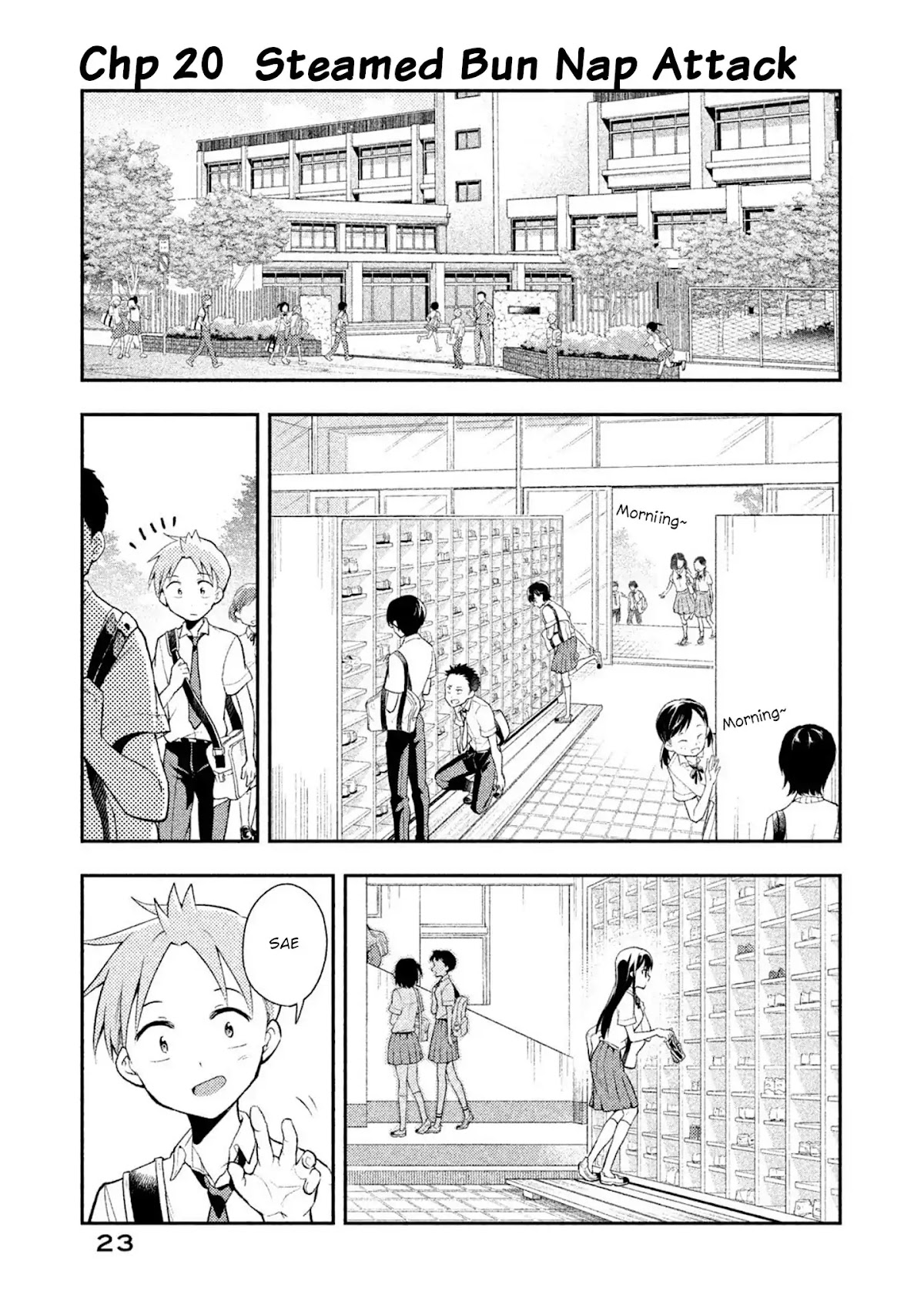 Dignified asleep SAEKI Chapter 20 page 1 - Chapter 20: Steamed Bun Nap Attack