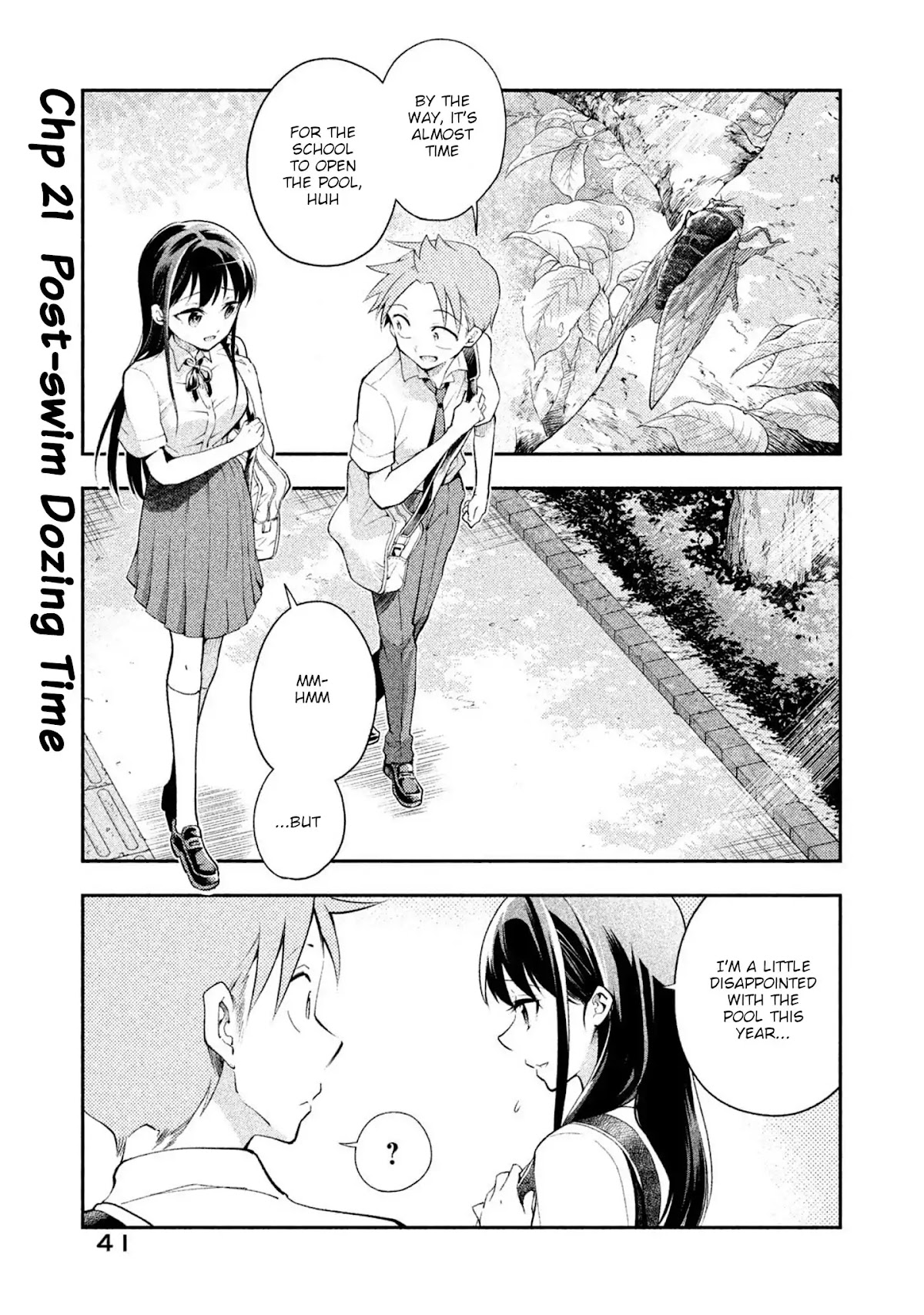 Dignified asleep SAEKI Chapter 21 page 1 - Chapter 21: Post-swim Dozing Time