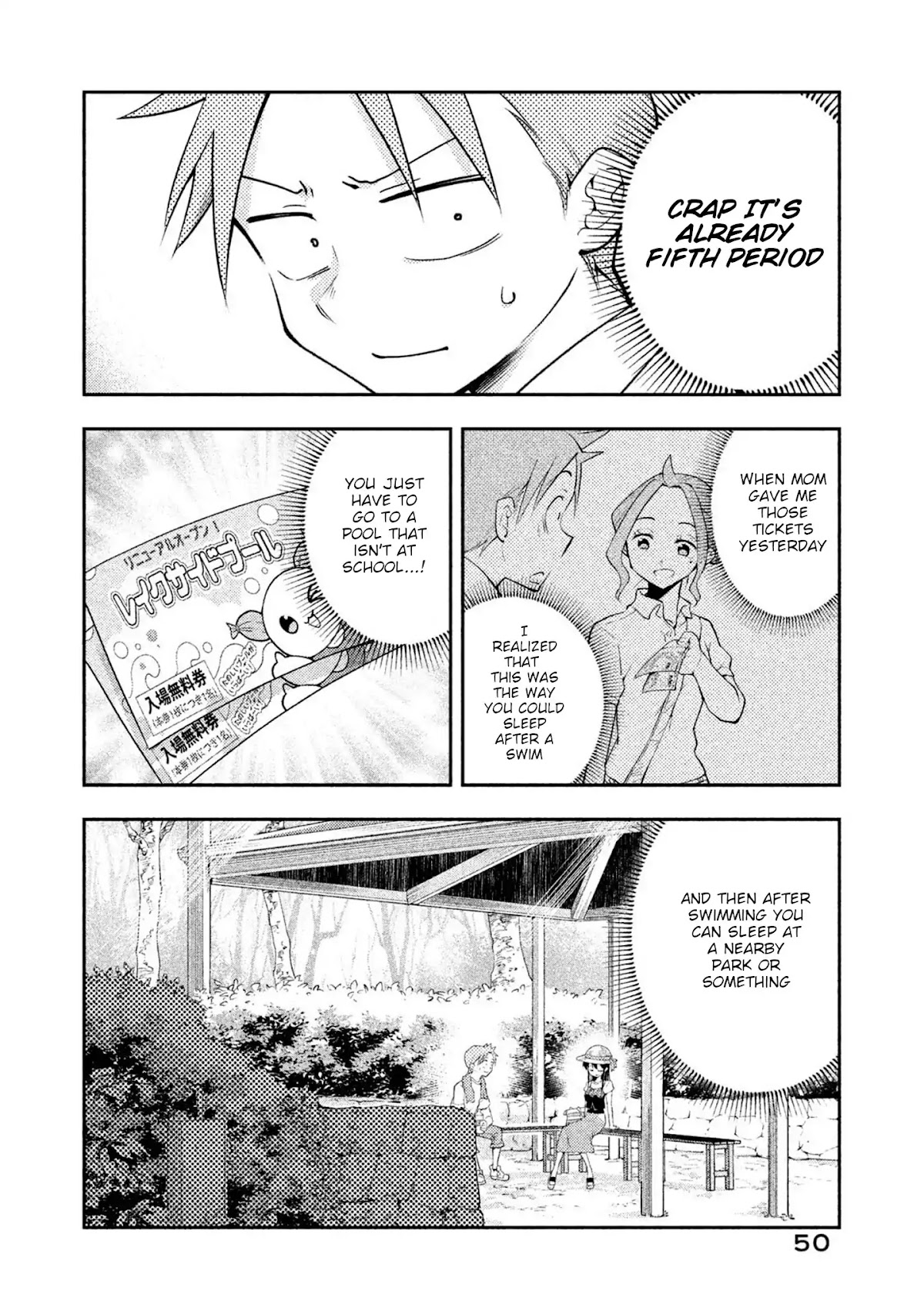Dignified asleep SAEKI Chapter 21 page 10 - Chapter 21: Post-swim Dozing Time
