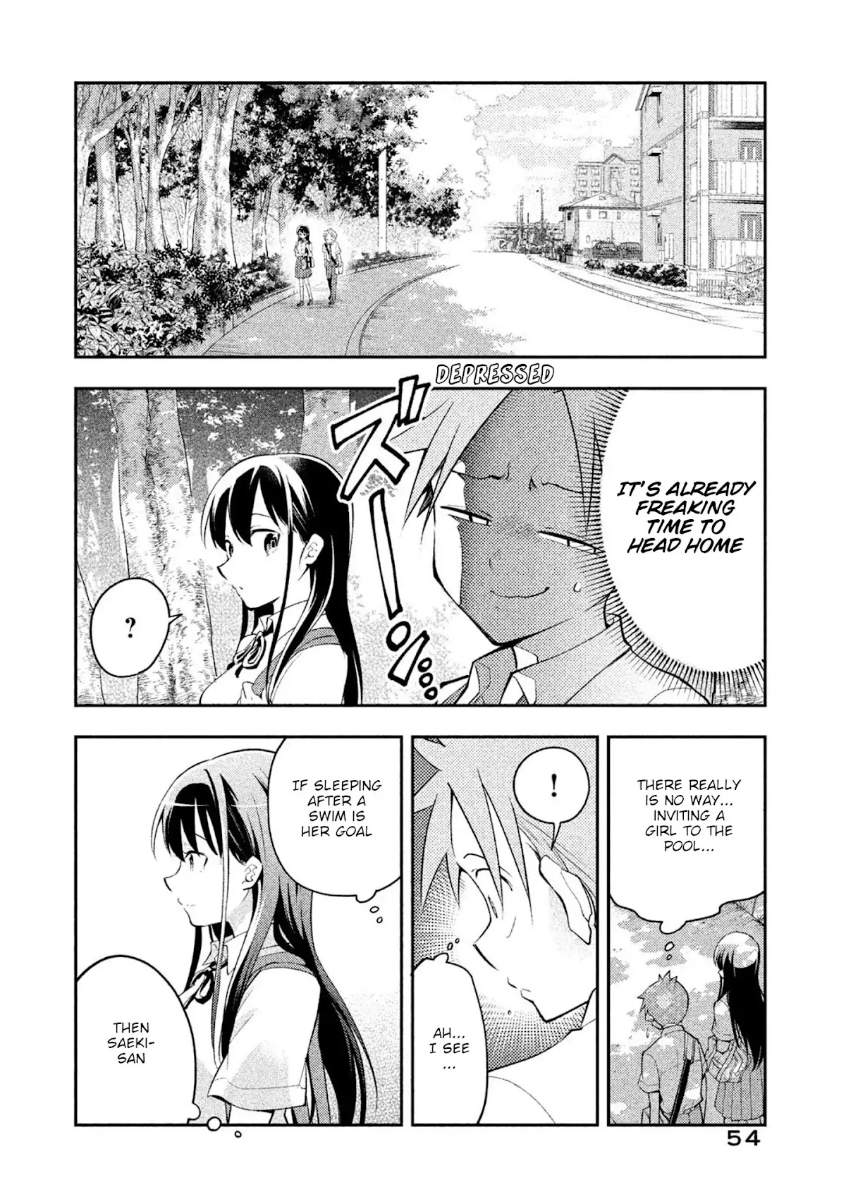 Dignified asleep SAEKI Chapter 21 page 14 - Chapter 21: Post-swim Dozing Time