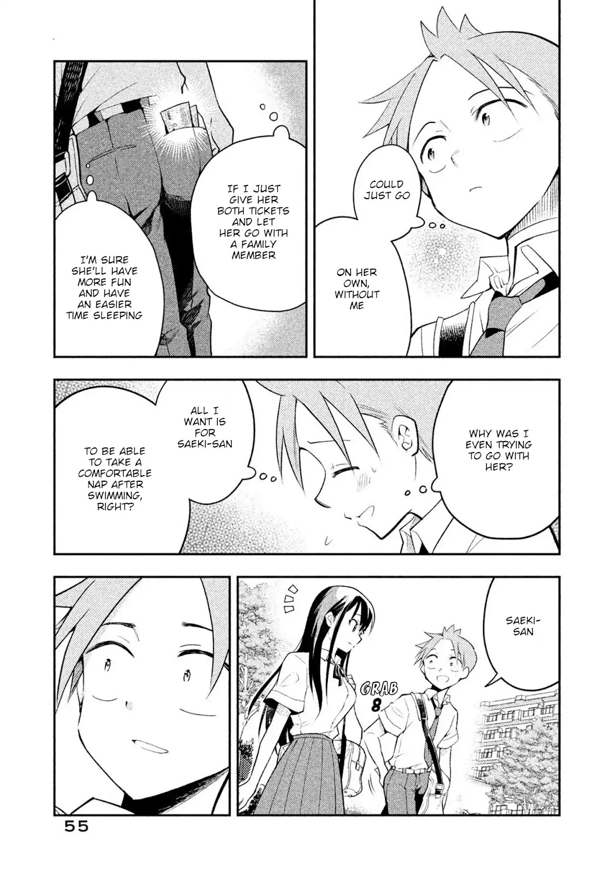 Dignified asleep SAEKI Chapter 21 page 15 - Chapter 21: Post-swim Dozing Time