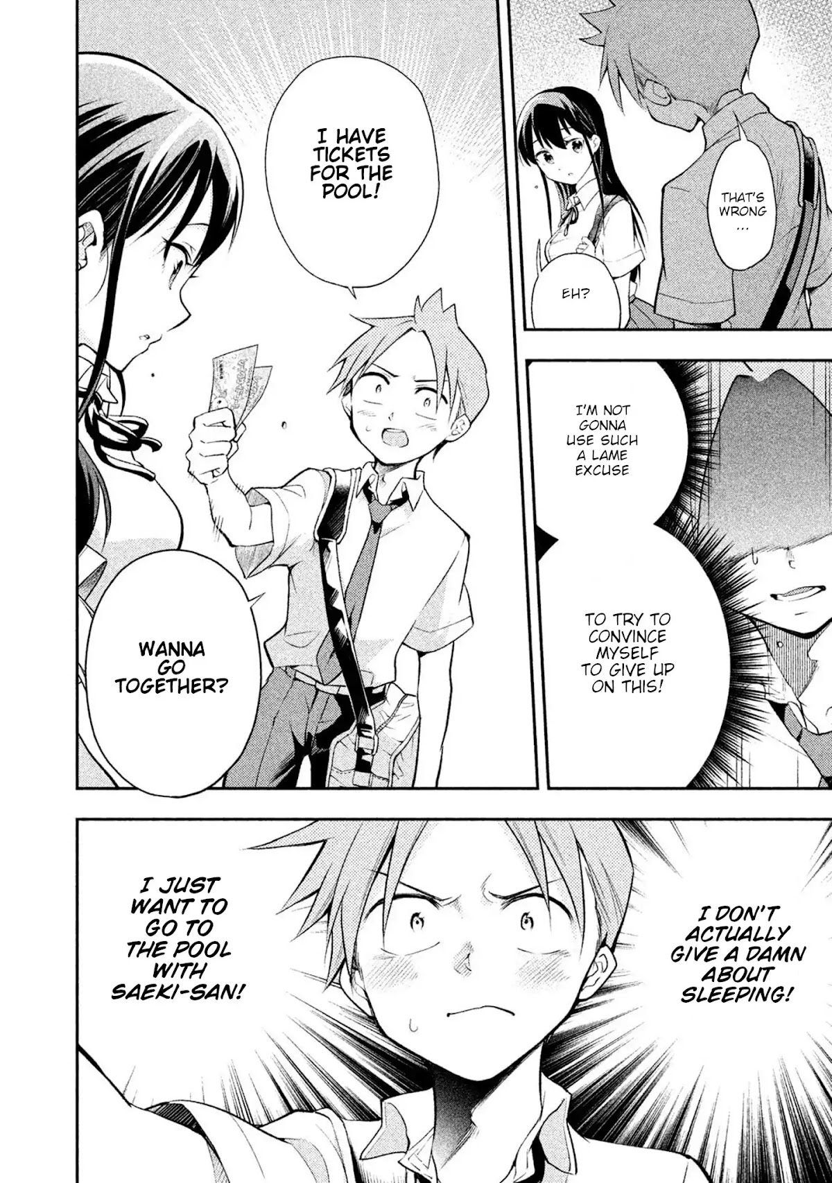 Dignified asleep SAEKI Chapter 21 page 16 - Chapter 21: Post-swim Dozing Time