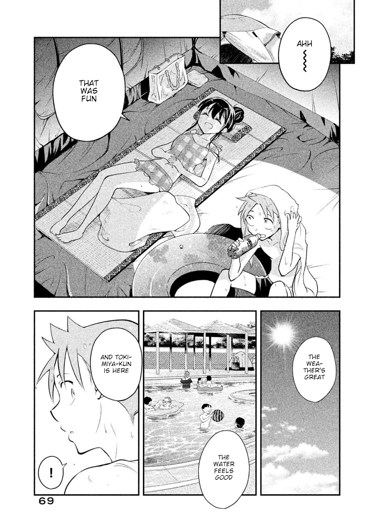 Dignified asleep SAEKI Chapter 22 page 13 - Chapter 22: Let's Go to the Pool