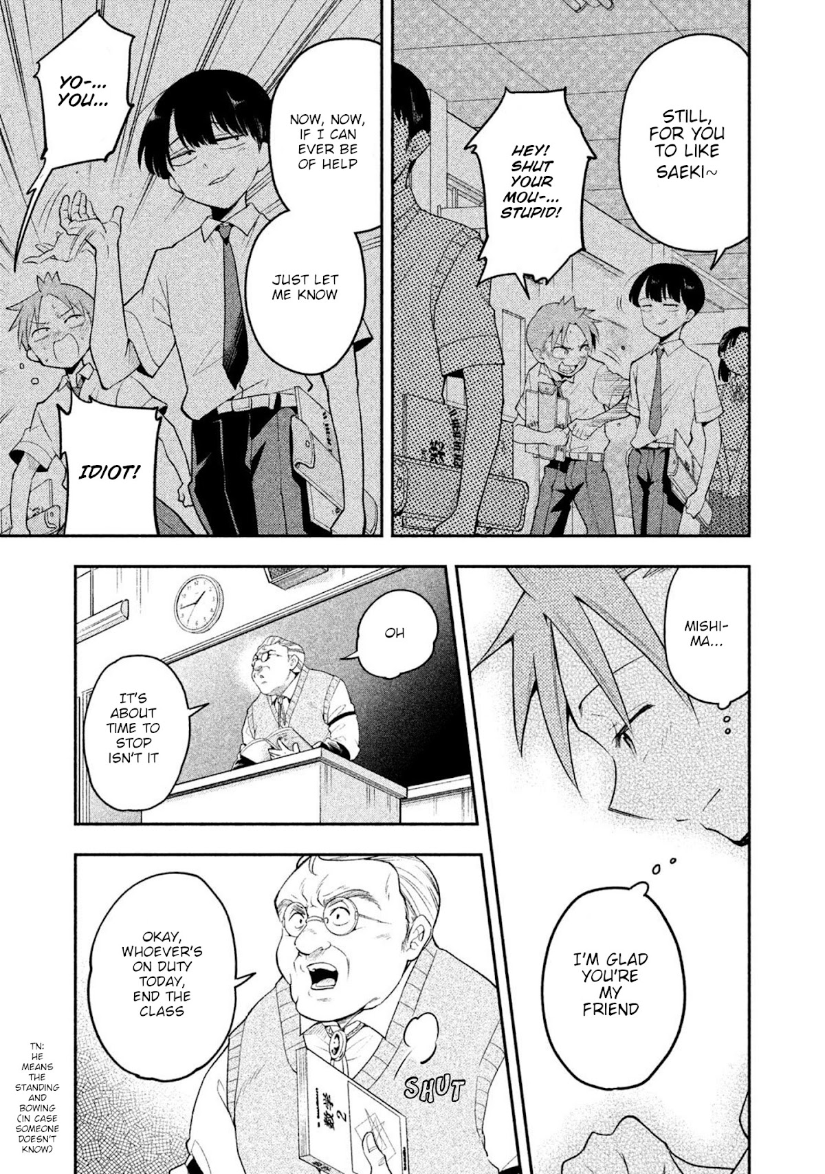 Dignified asleep SAEKI Chapter 23 page 9 - Chapter 23: I'm Not Sleepy!