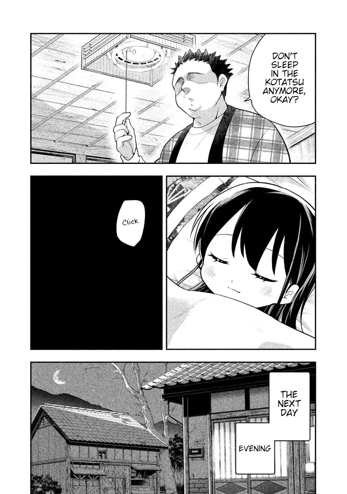 Dignified asleep SAEKI Chapter 25 page 9 - Chapter 25: Saeki-chan and Kotatsu