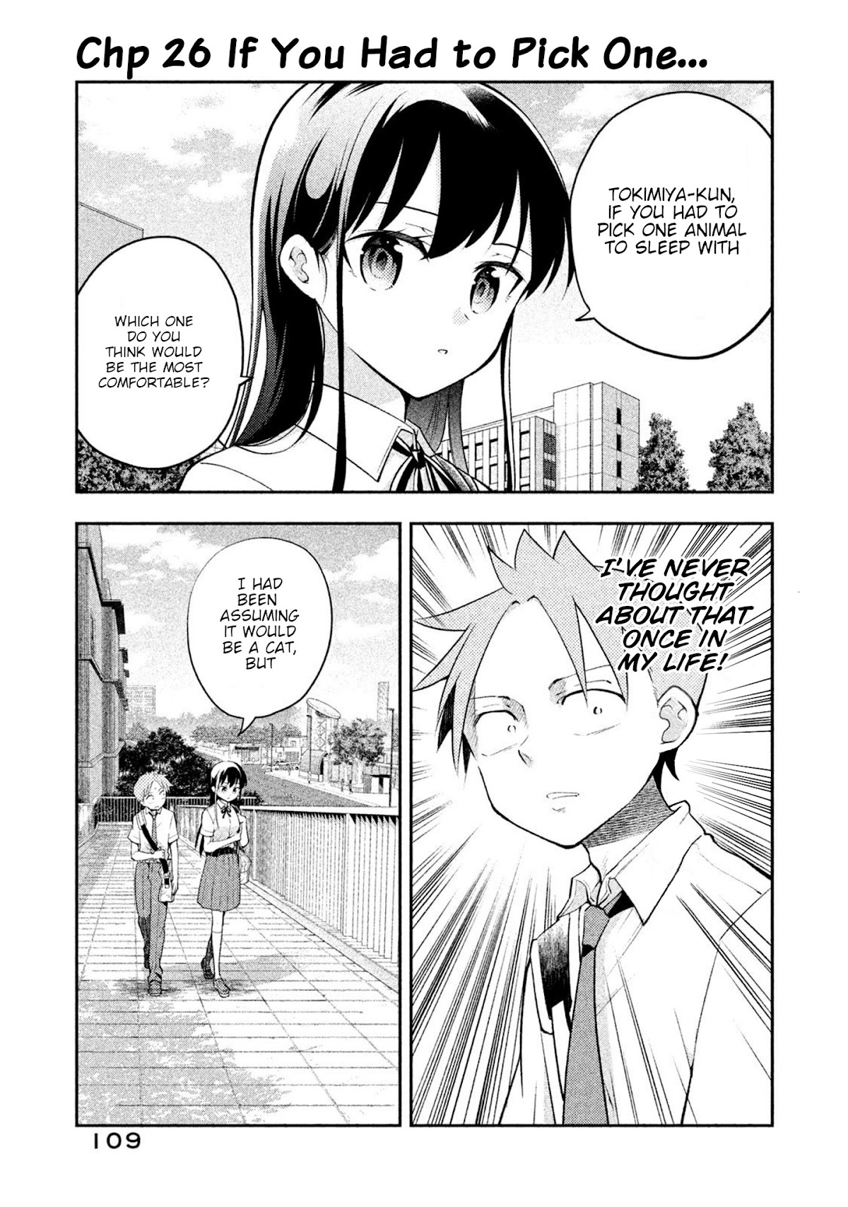 Dignified asleep SAEKI Chapter 26 page 1 - Chapter 26: If You Had to Pick One...
