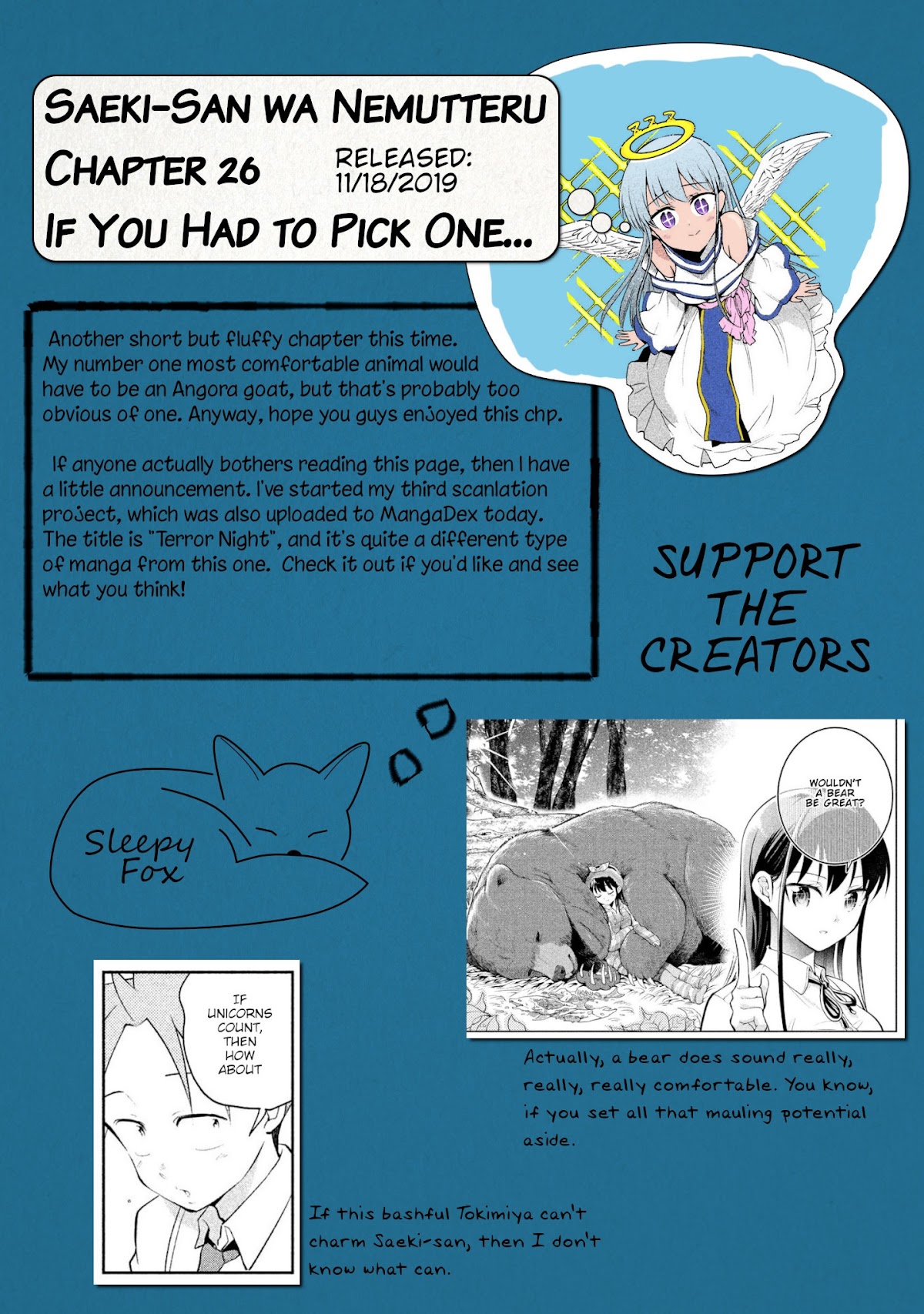 Dignified asleep SAEKI Chapter 26 page 9 - Chapter 26: If You Had to Pick One...