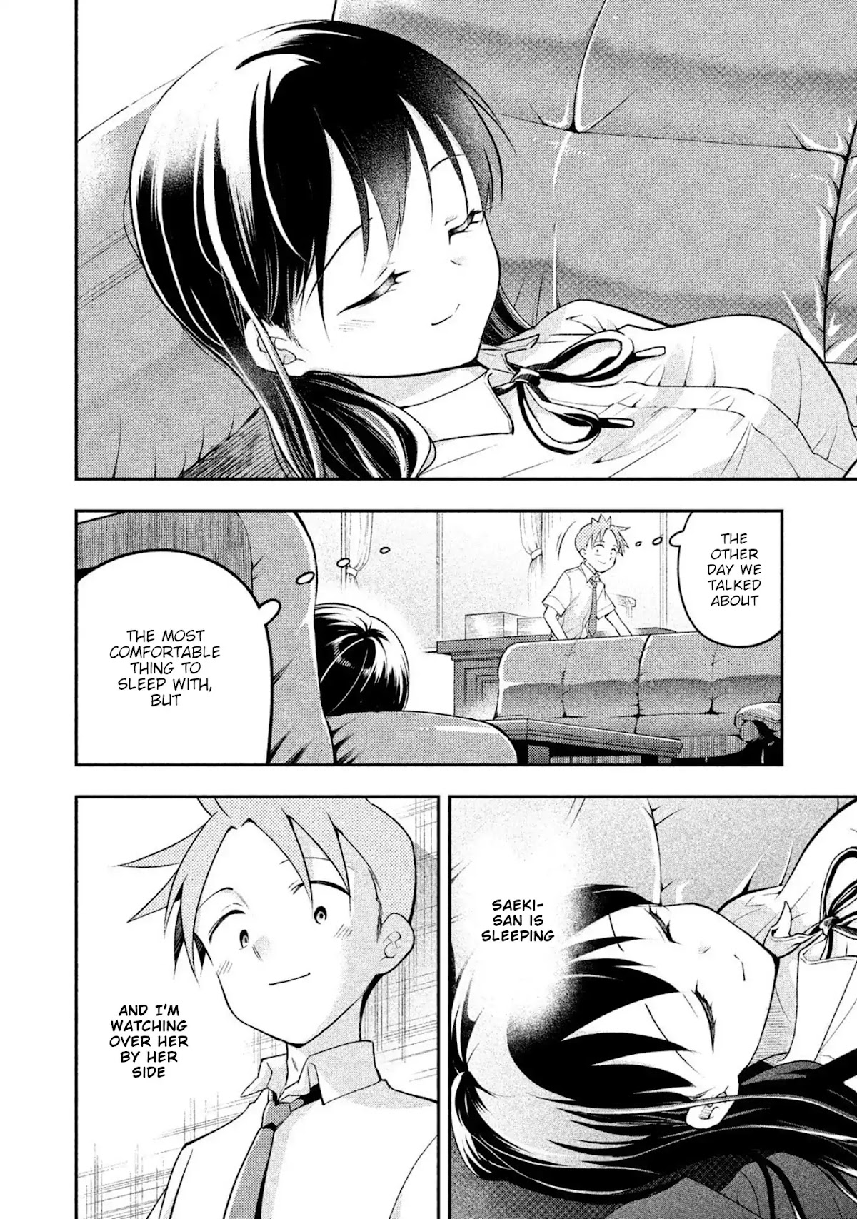 Dignified asleep SAEKI Chapter 27 page 4 - Chapter 27: Student Council Room