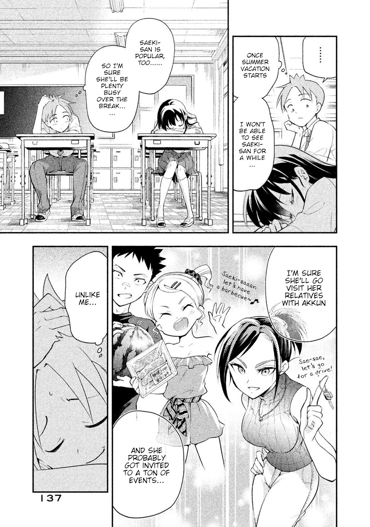 Dignified asleep SAEKI Chapter 28 page 11 - Chapter 28: After the Closing Ceremony