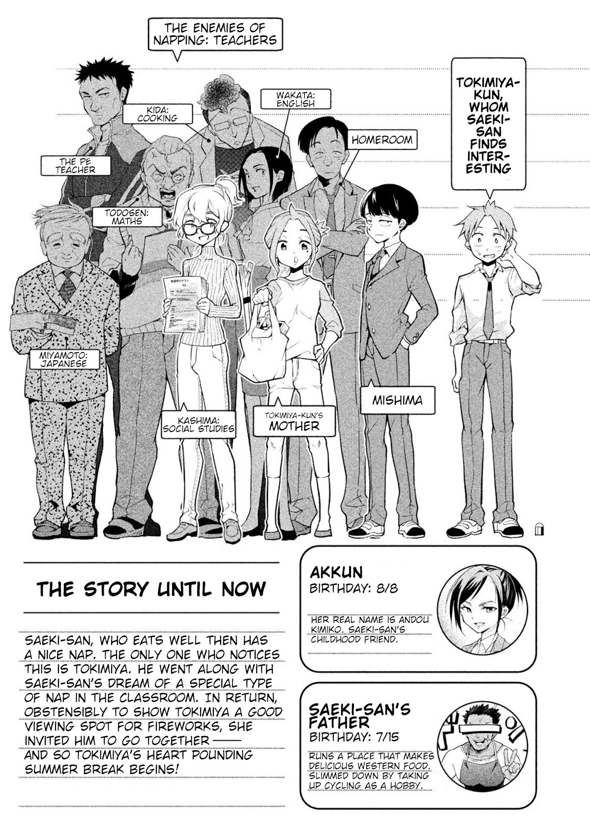 Dignified asleep SAEKI Chapter 29 page 4 - Chapter 29: The Start of Summer Break
